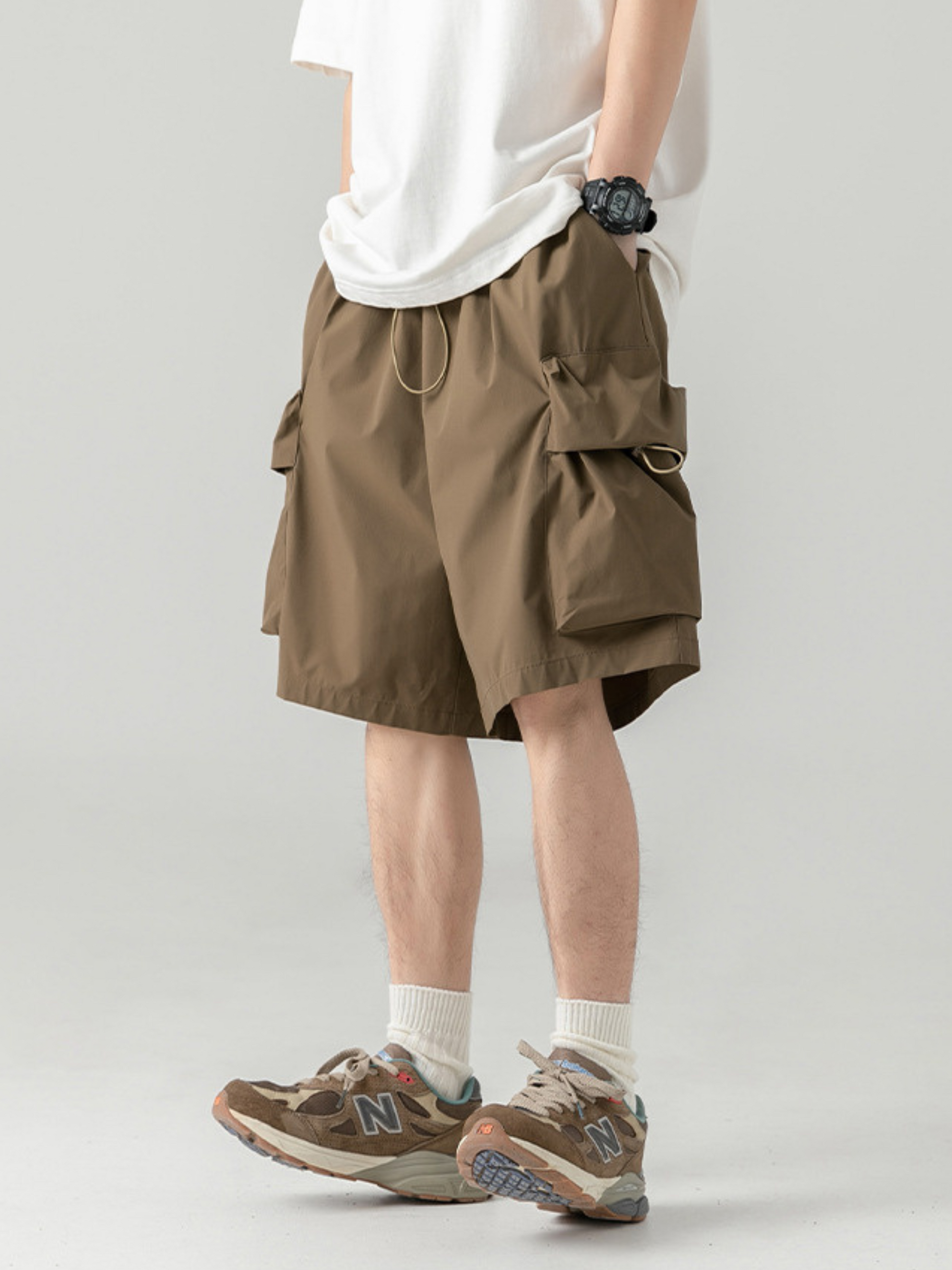 AquaCoat - Men's Loose Fit Hiking Shorts GONGGAR SPORTS