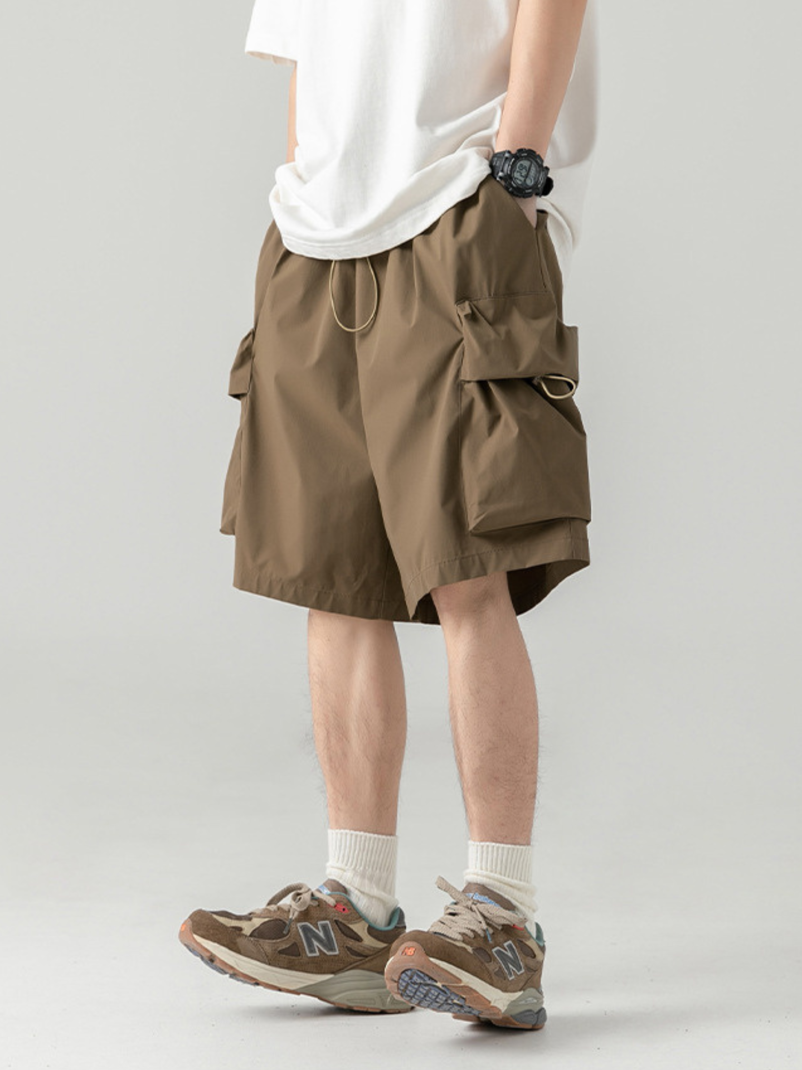 AquaCoat - Men's Loose Fit Hiking Shorts GONGGAR SPORTS