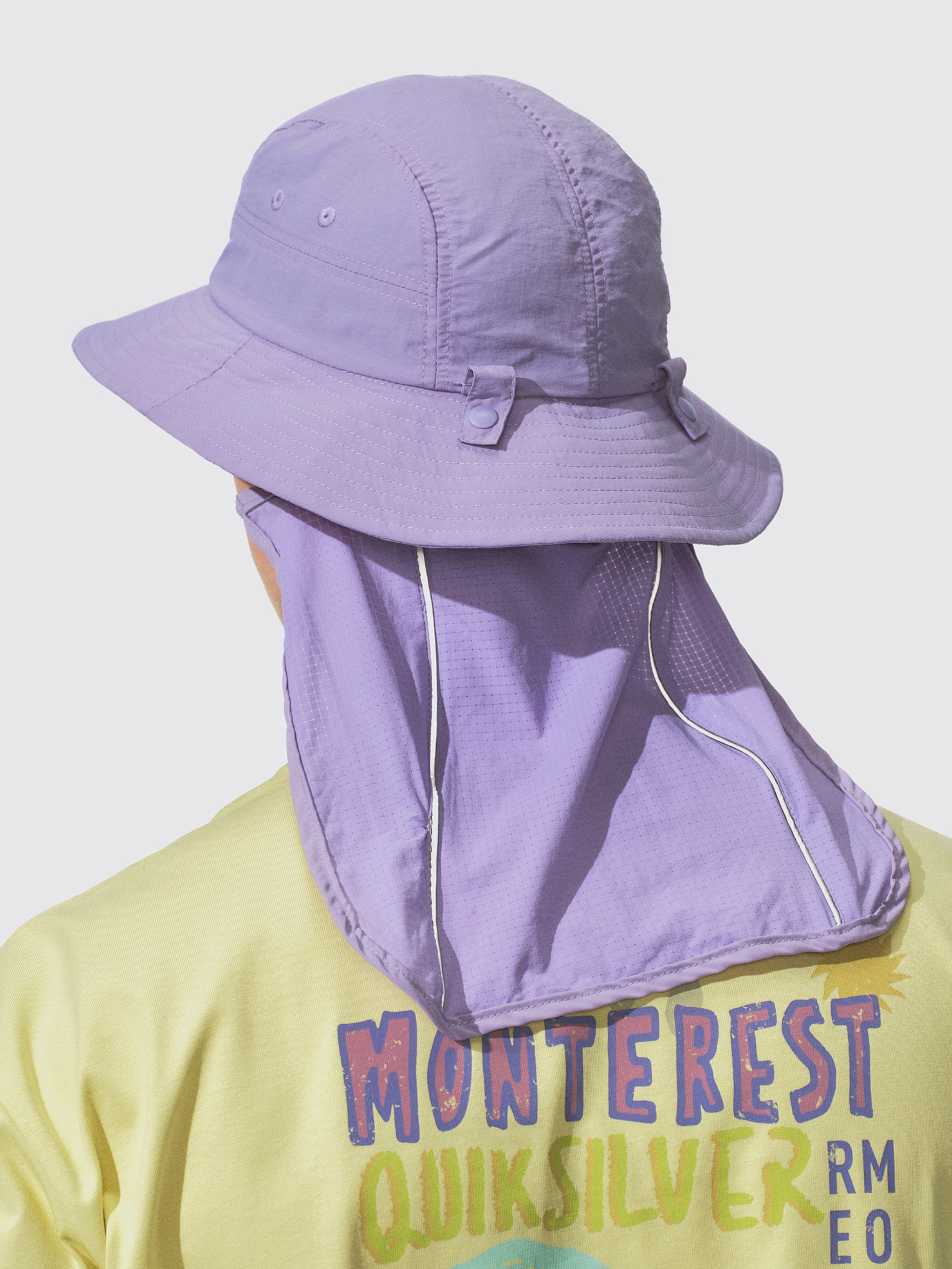 Driftclaw - UV Protection Detachable Neck Sun Flap Outdoor Bucket Hat