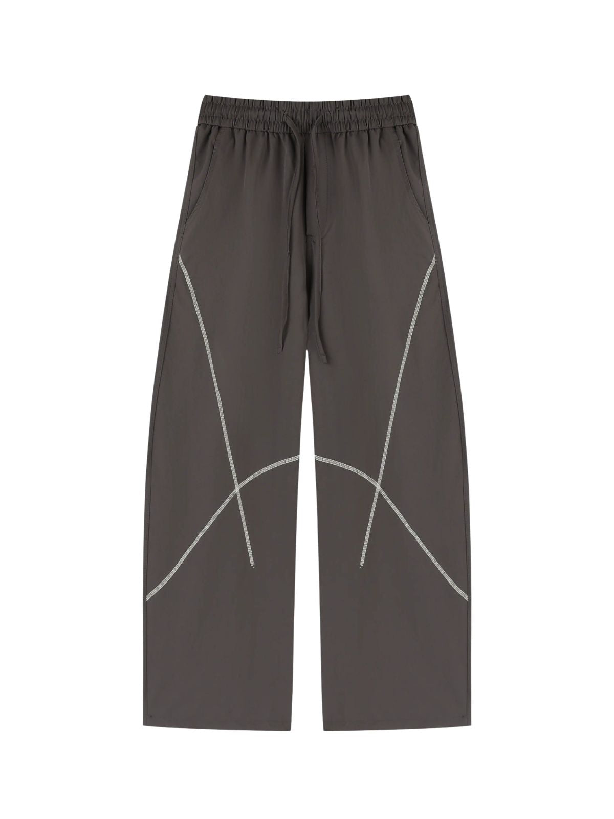 FrostDash - Lightweight Loose Colorblock Hasso Stitch Pants