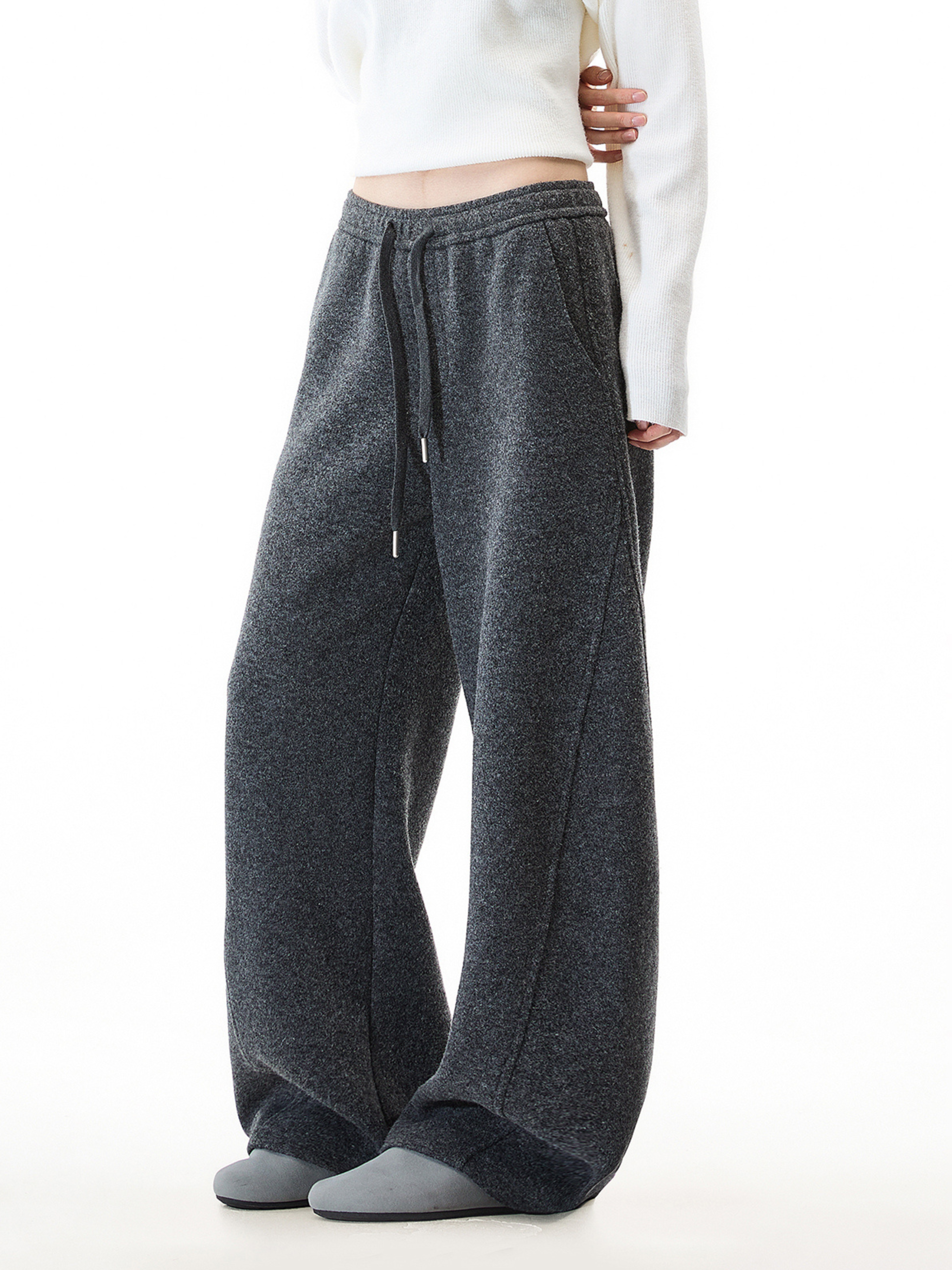 Quell - Women's Wool-Blend Heavy Drape Relaxed Pants