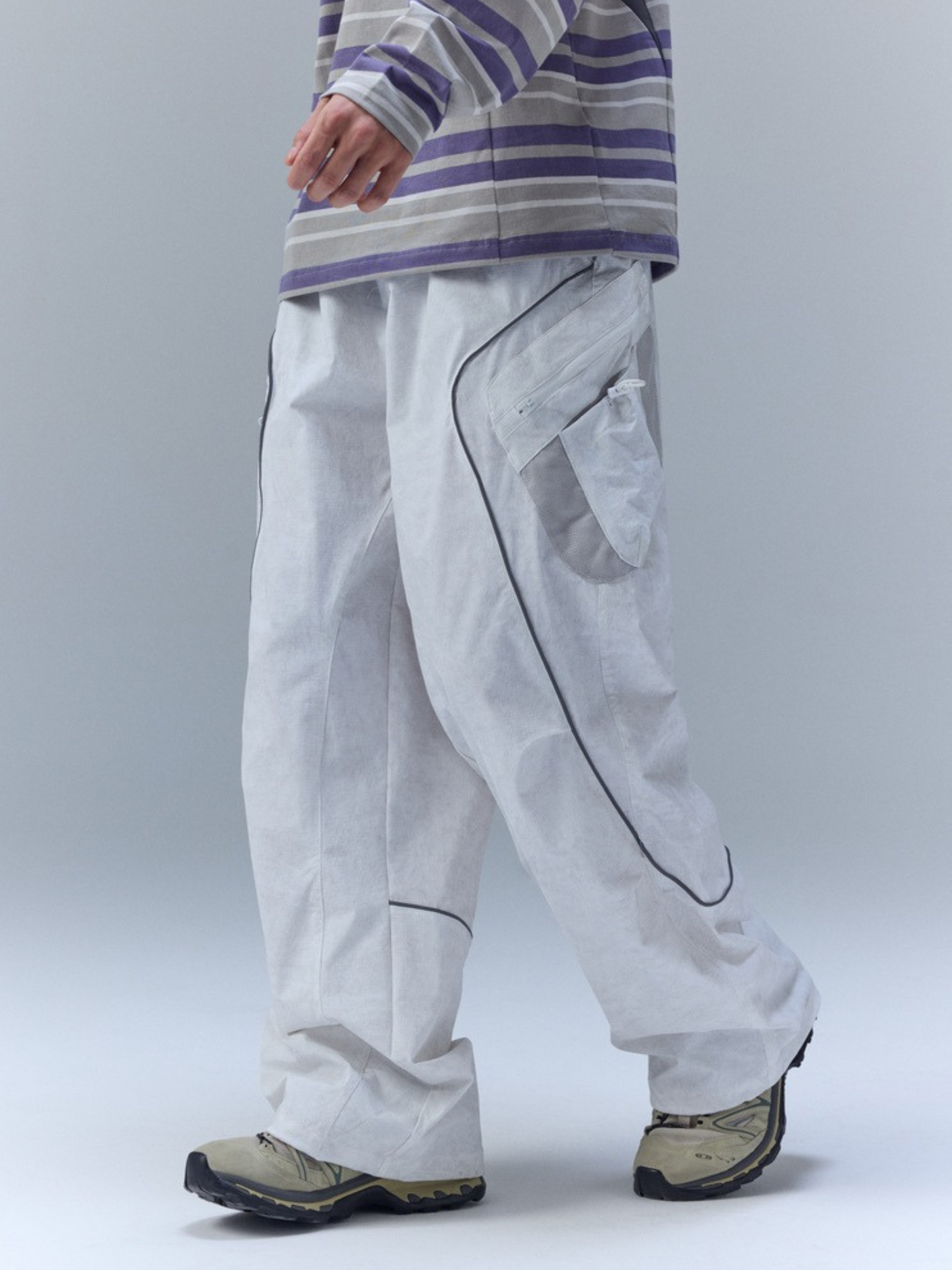 FireClip - Men's Water-Repellent Mud-Dye Utility Cargo Pants