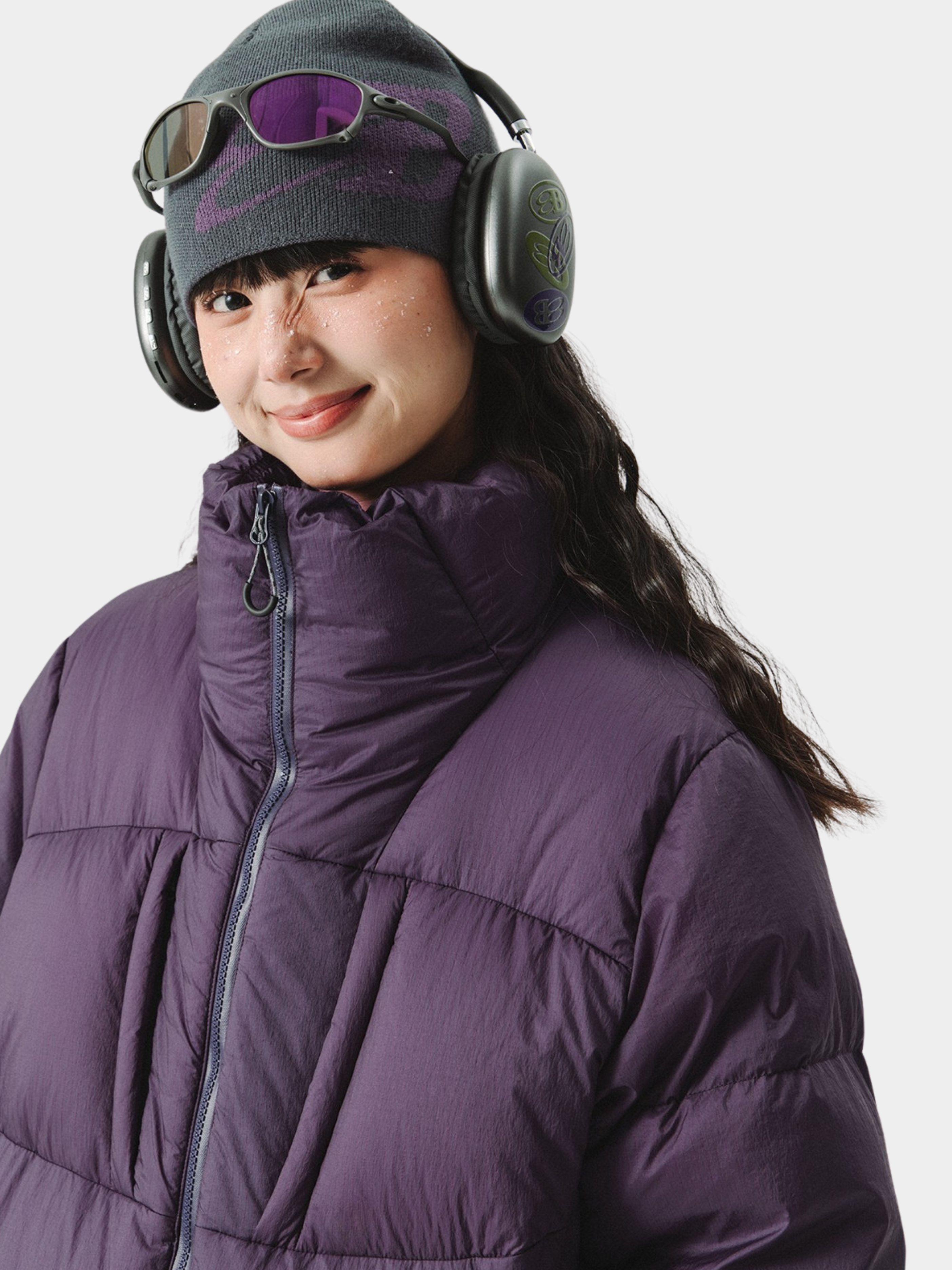 CougarStep - 95% White Goose Down Triple-Protection Stand Collar Jacket