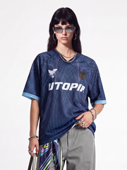 AzureDrift - Breathable Mesh Quick-Dry Sports T-Shirt