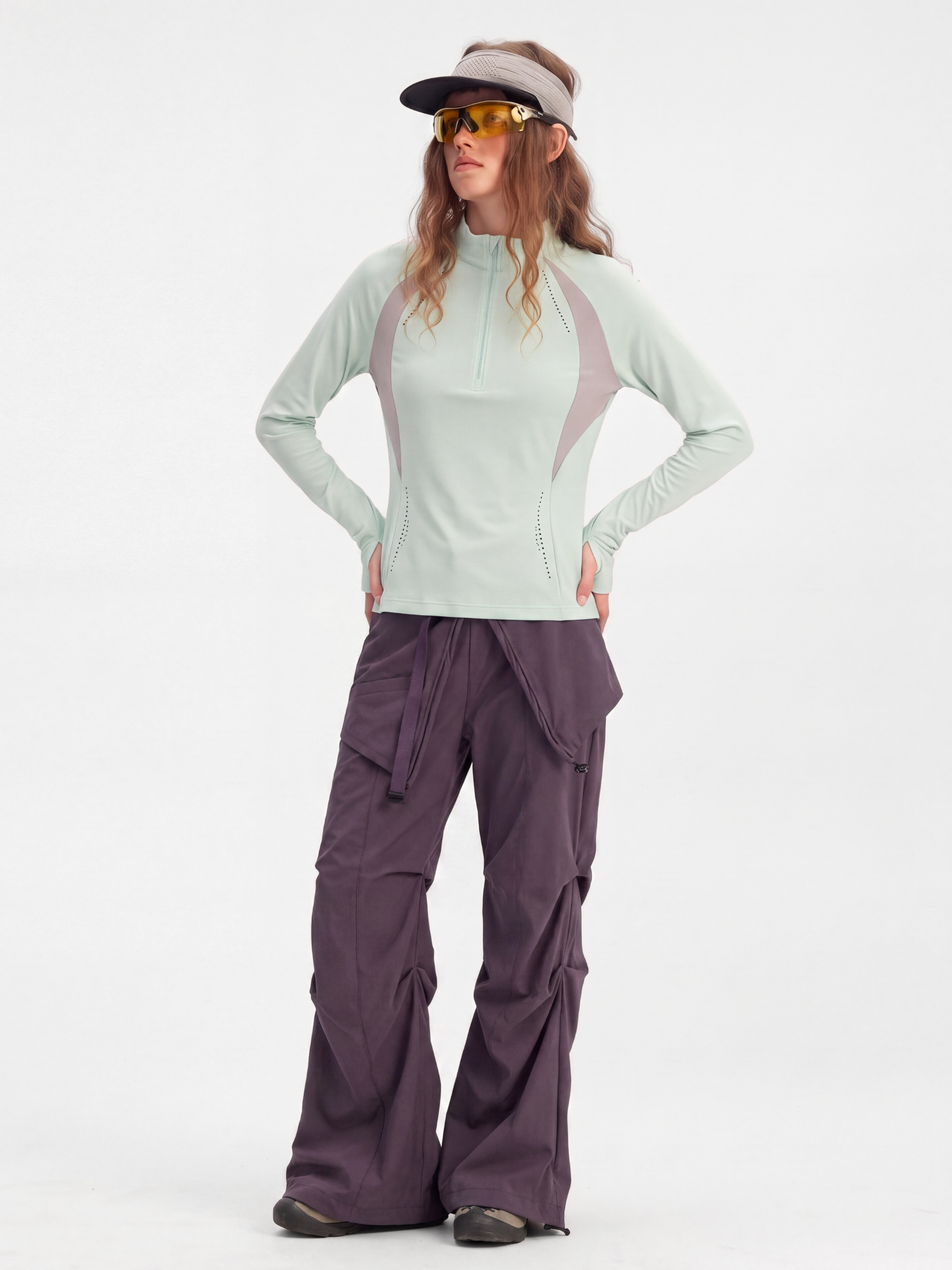 FlexTrail - Women's Moisture-Wicking Breathable Quick-Dry Long-Sleeve T-Shirt