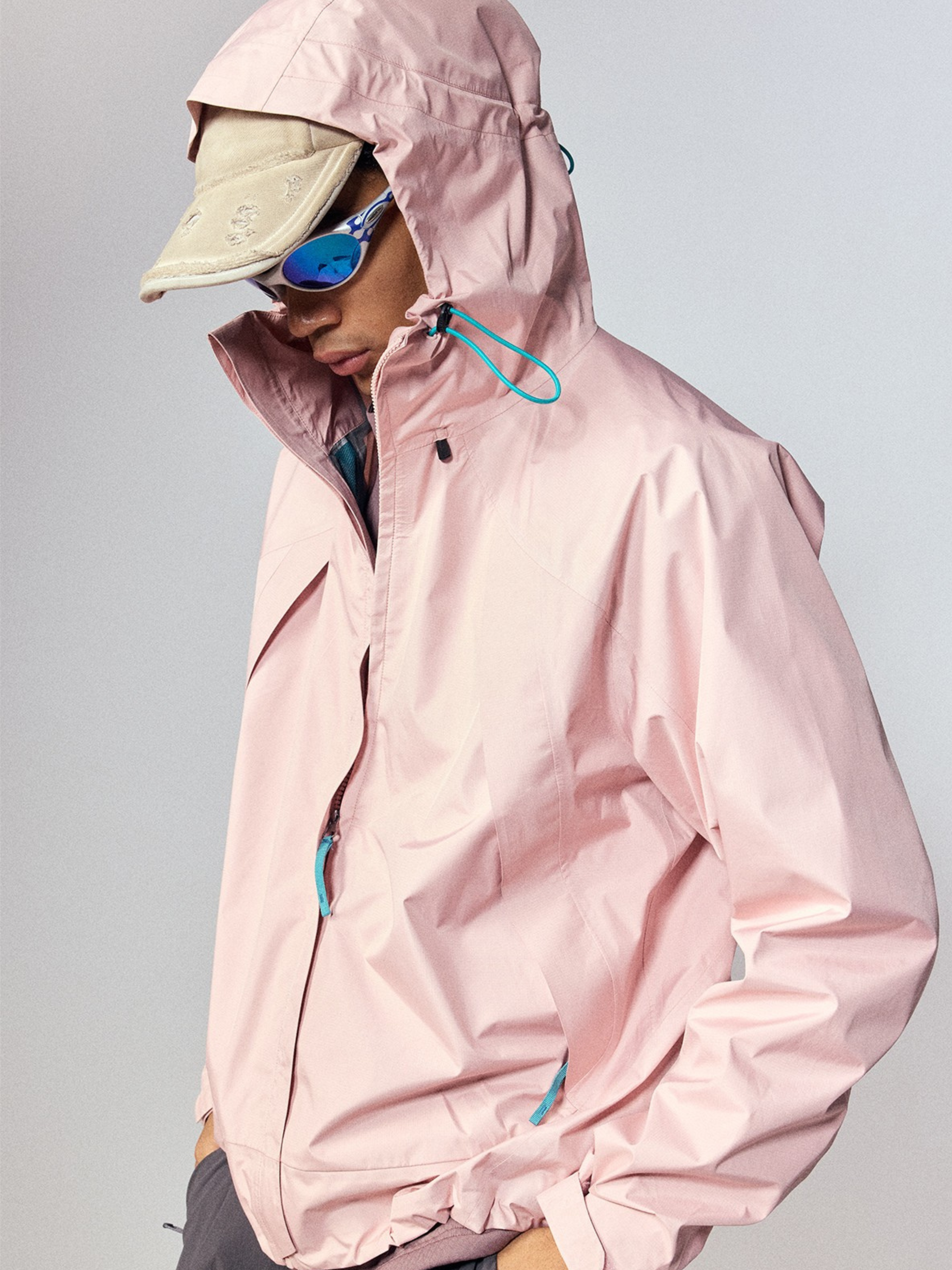 CampCooler - Men's Hooded Outdoor Shell Jacket