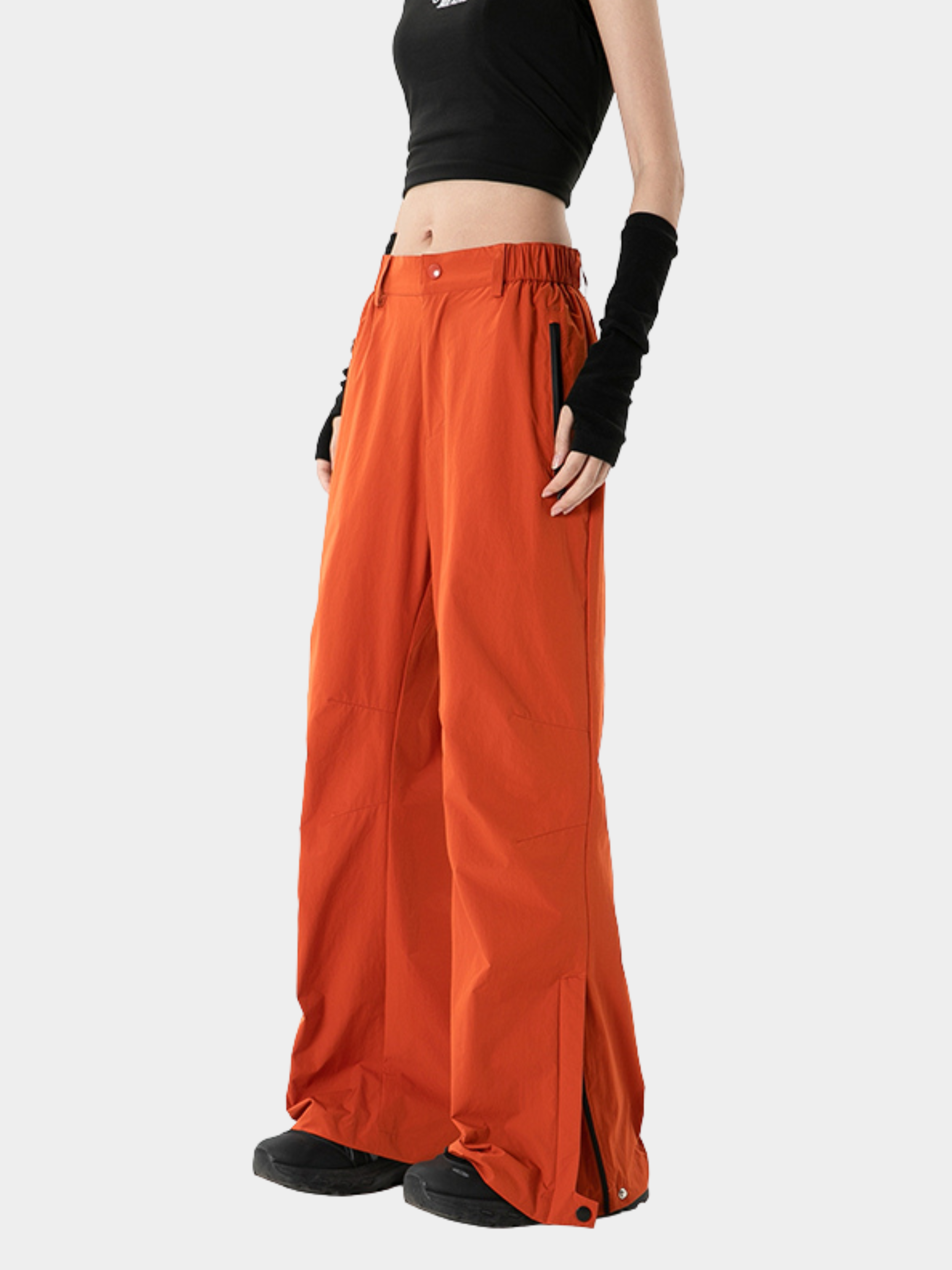 Aquatop - Women's Waterproof Windproof Loose Fit Cargo Pants