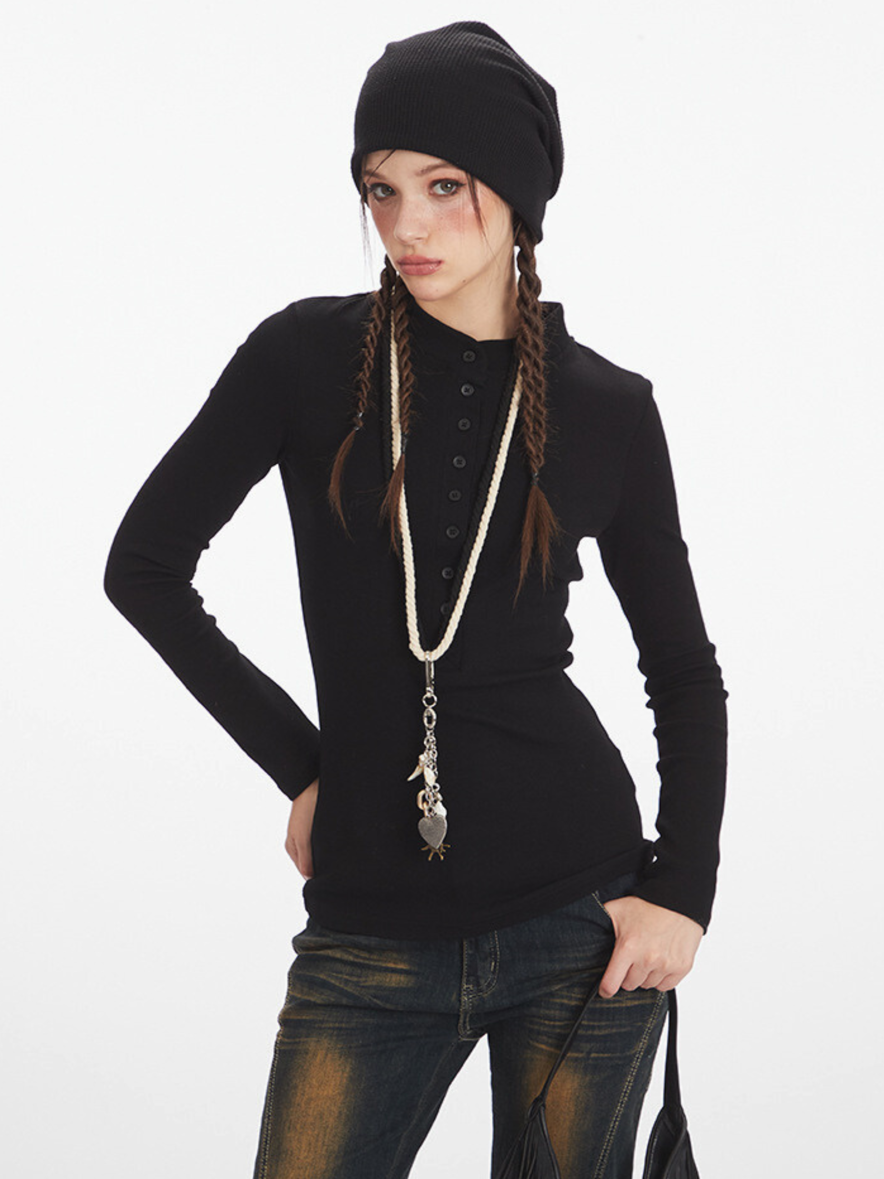 Cavebluff - Women's Slim-Fit Long-Sleeve