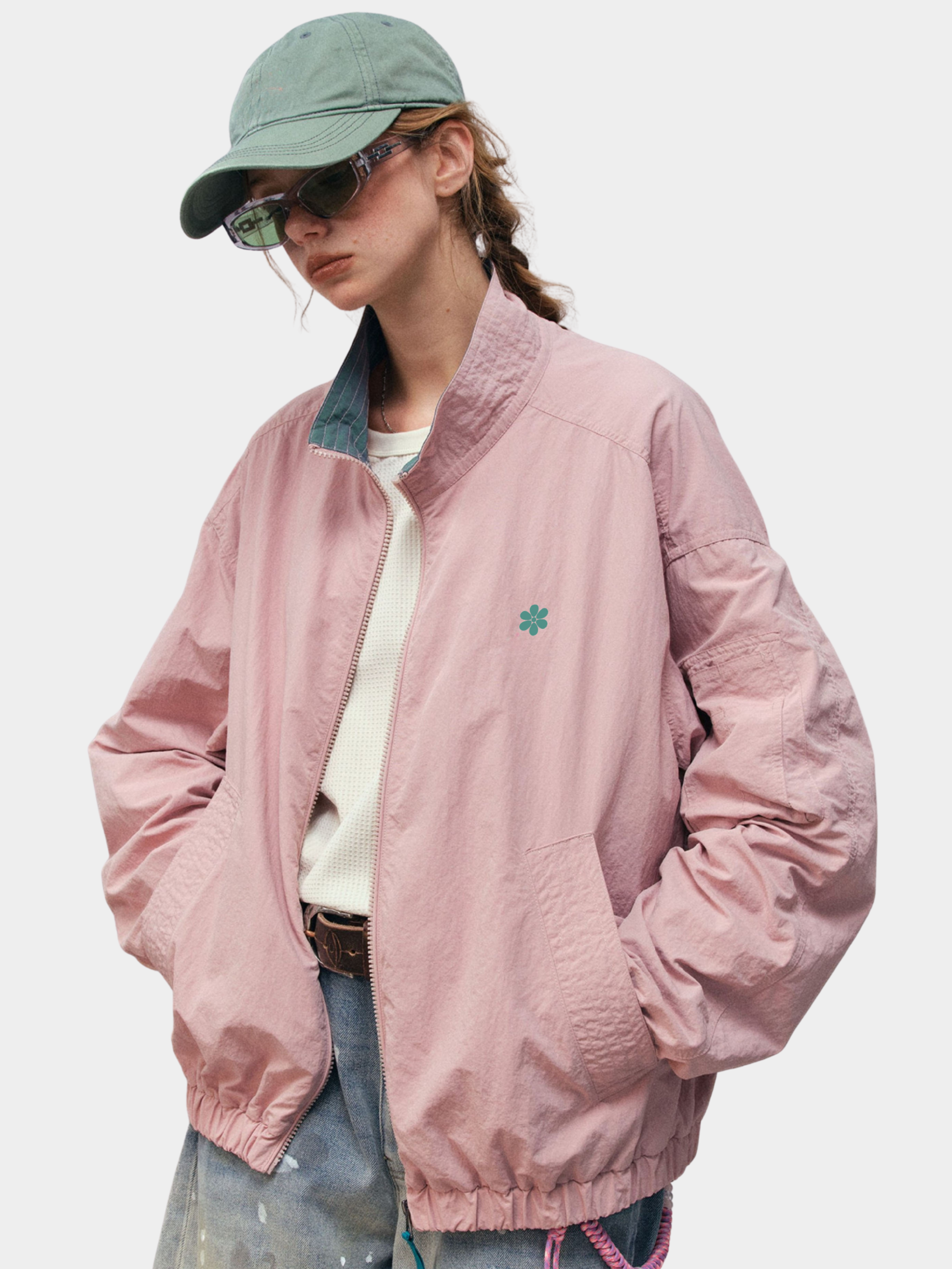 Stormstone - Water-Repellent Colorblock Stand-Collar Sports Jacket