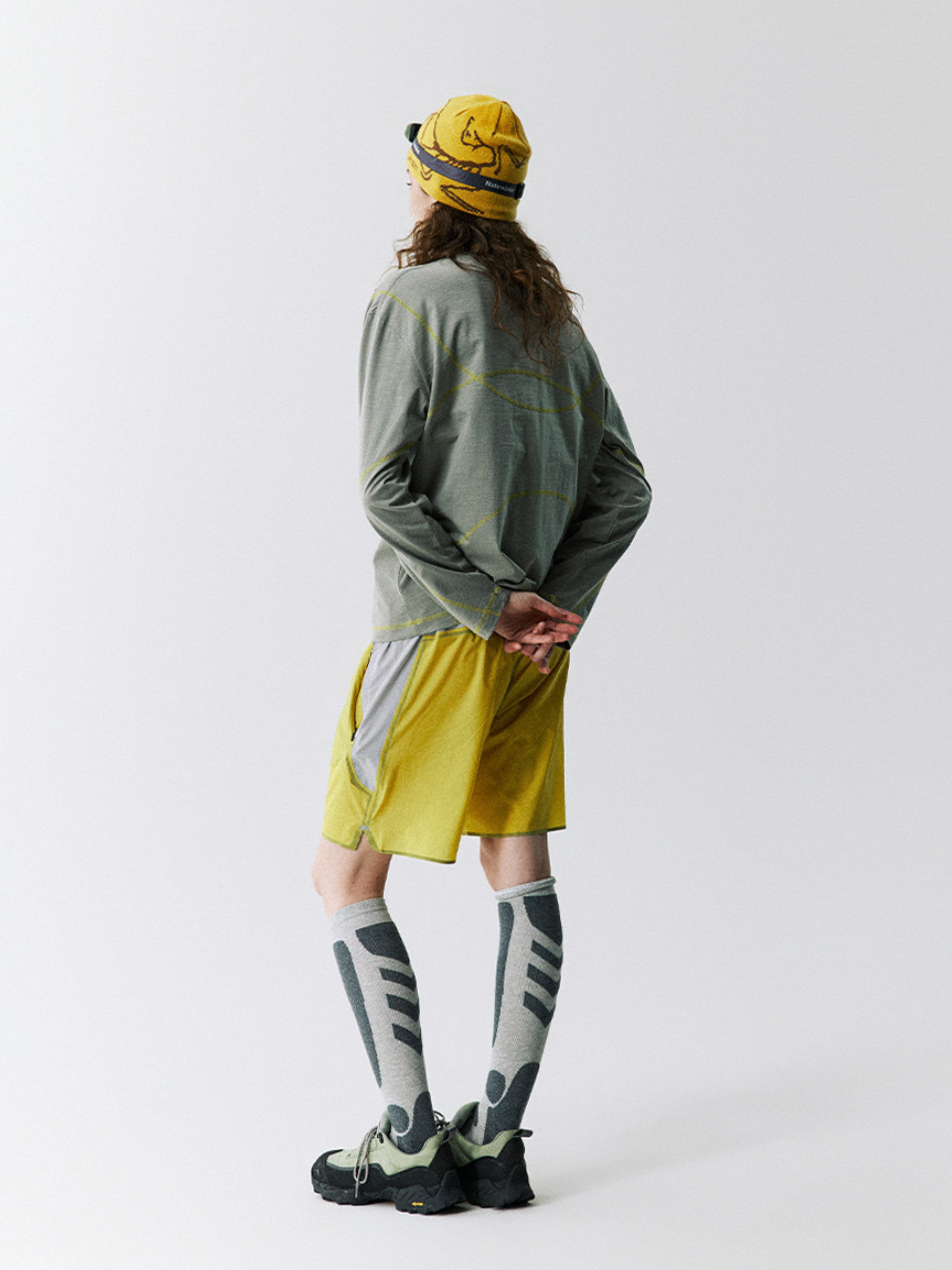 Glacialwind - Unisex Slub Cotton Breathable Running Long Sleeve