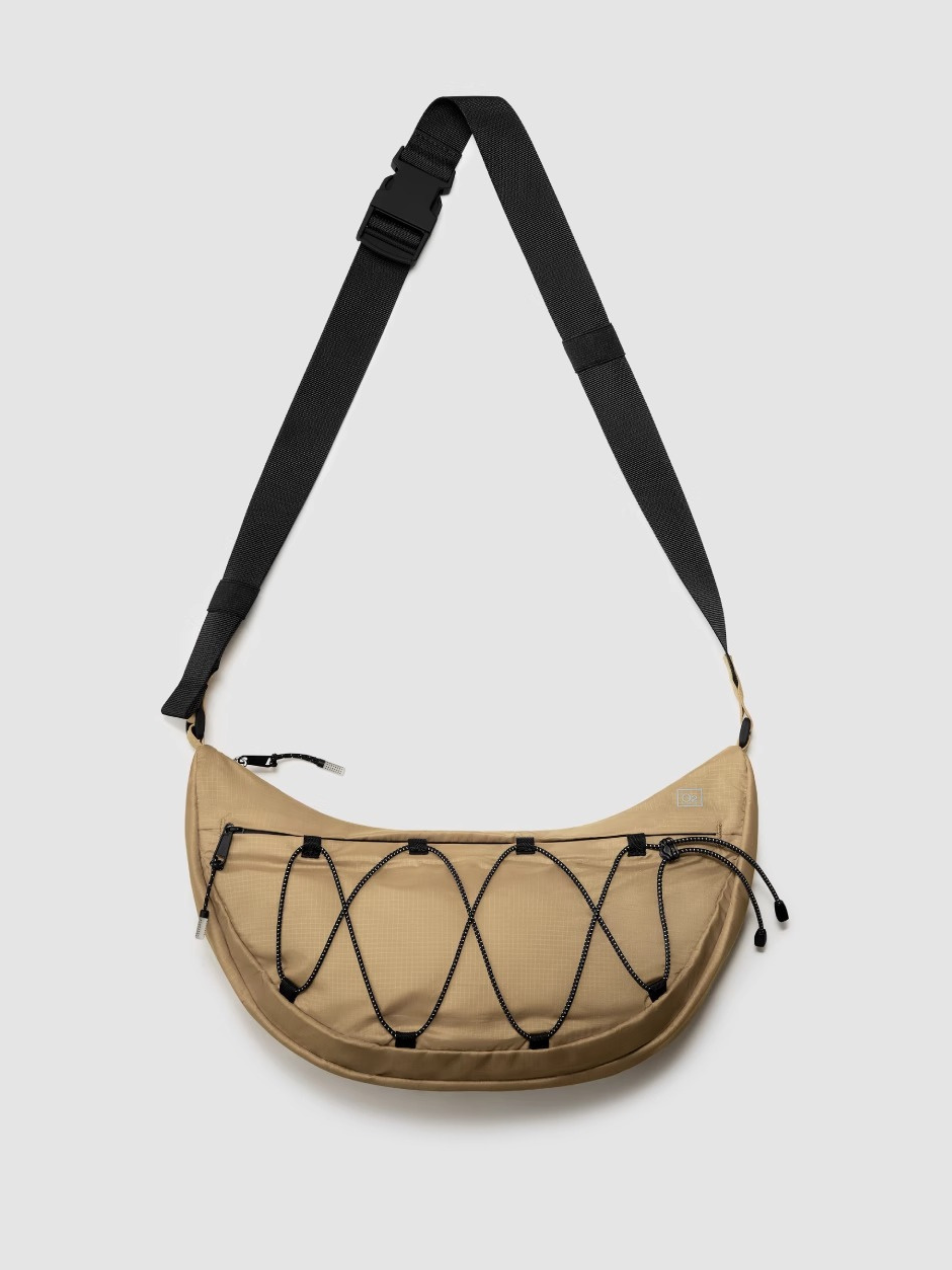 Dunebluff - Portable Crescent Canvas Crossbody Waist Bag