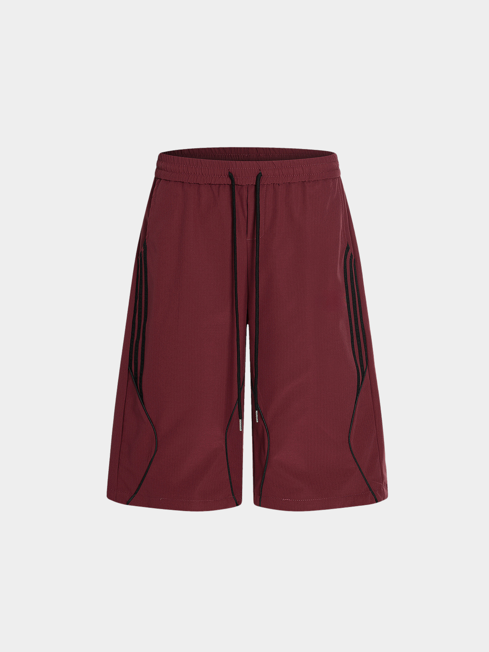 BlazeBox - Men's Striped Panel Straight-Leg Shorts GONGGAR SPORTS