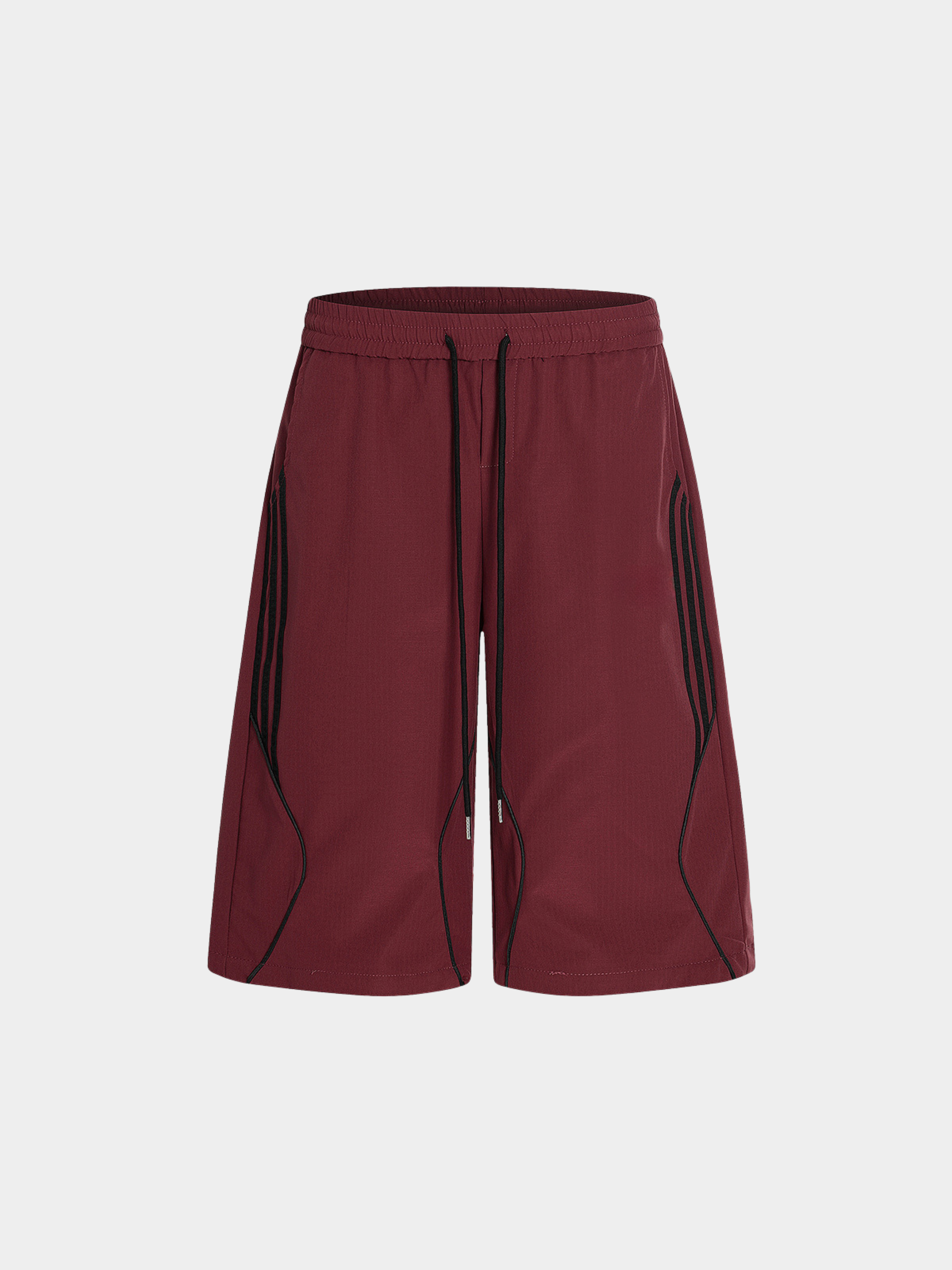 BlazeBox - Men's Striped Panel Straight-Leg Shorts GONGGAR SPORTS
