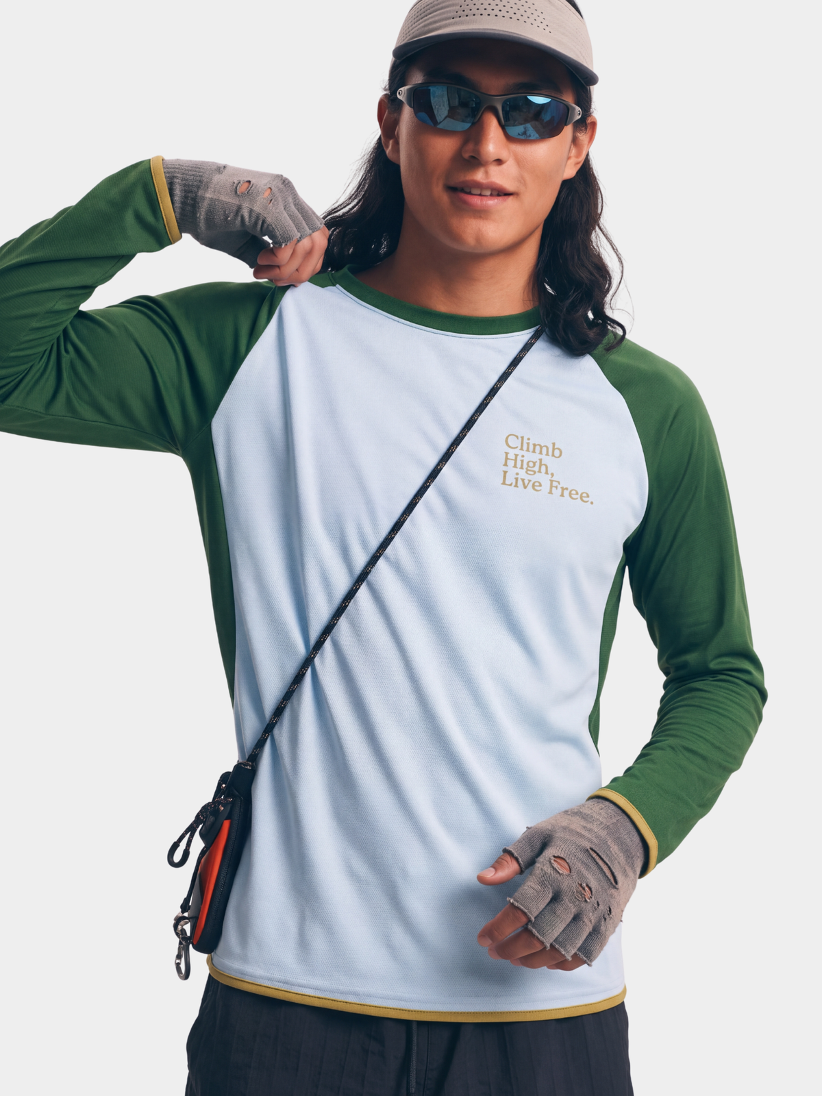 DualMist - Breathable Stretch Long-Sleeve T-Shirt