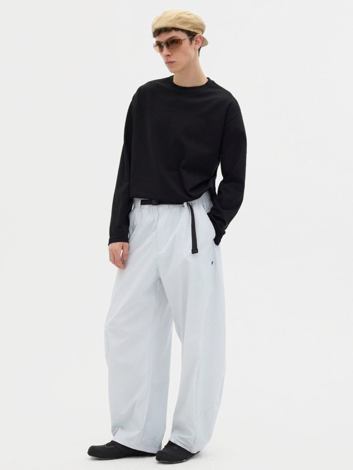 WrapMist - Breathable Cool-Touch Antibacterial Curved-Leg Utility Pants
