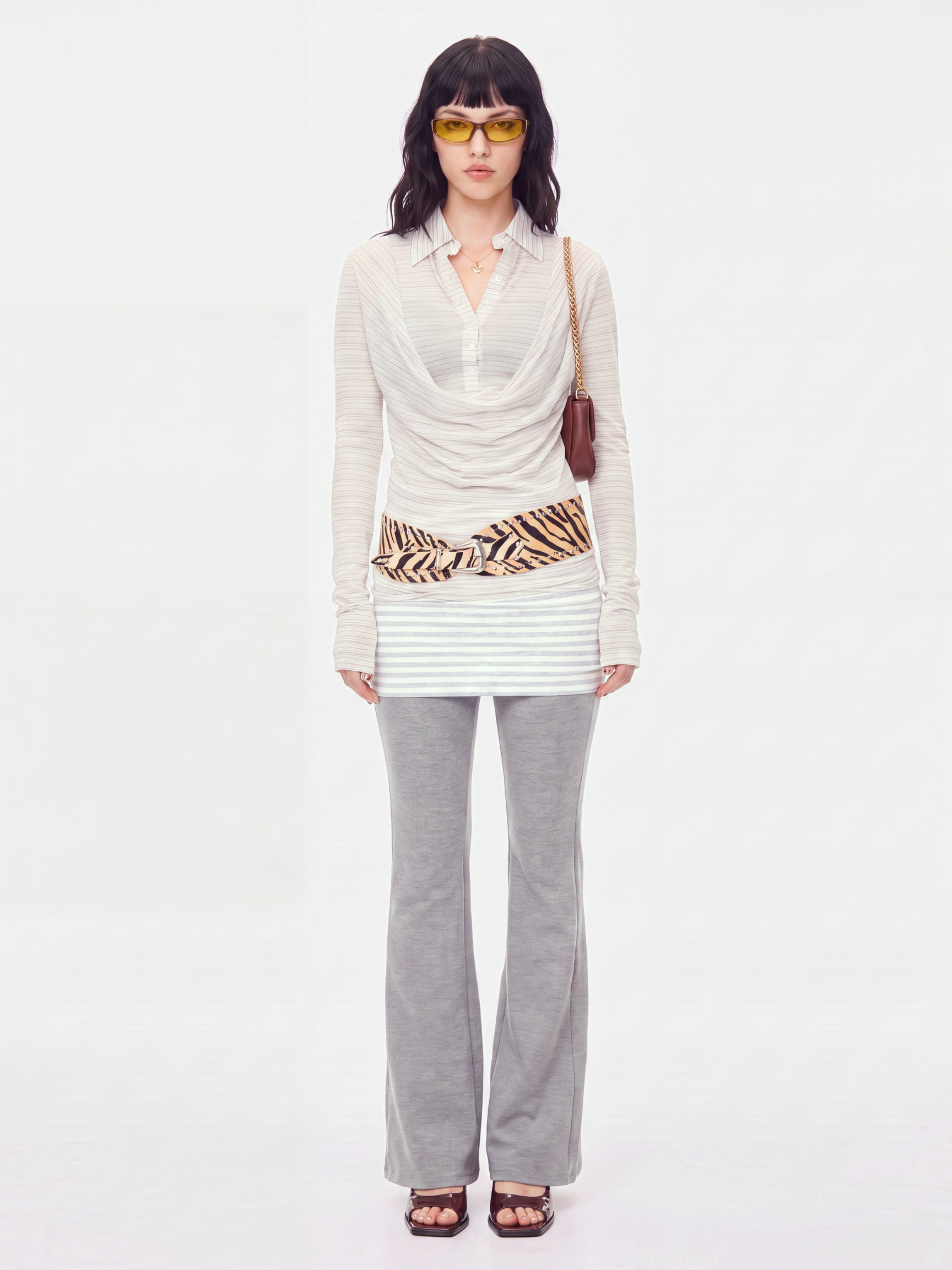 SlimFlare - Women's Slim Fit High-Waist Flared Pants