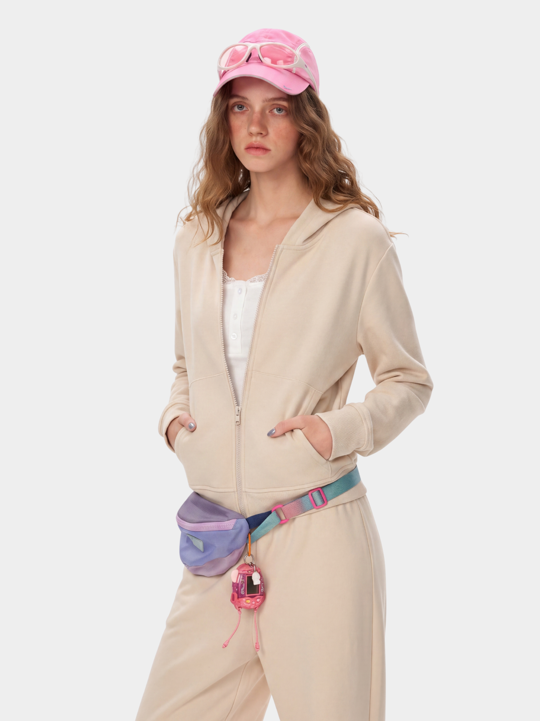 DuskLayer - Women's Air-Layer Hoodie Cardigan & Draped Jogger Pants Set