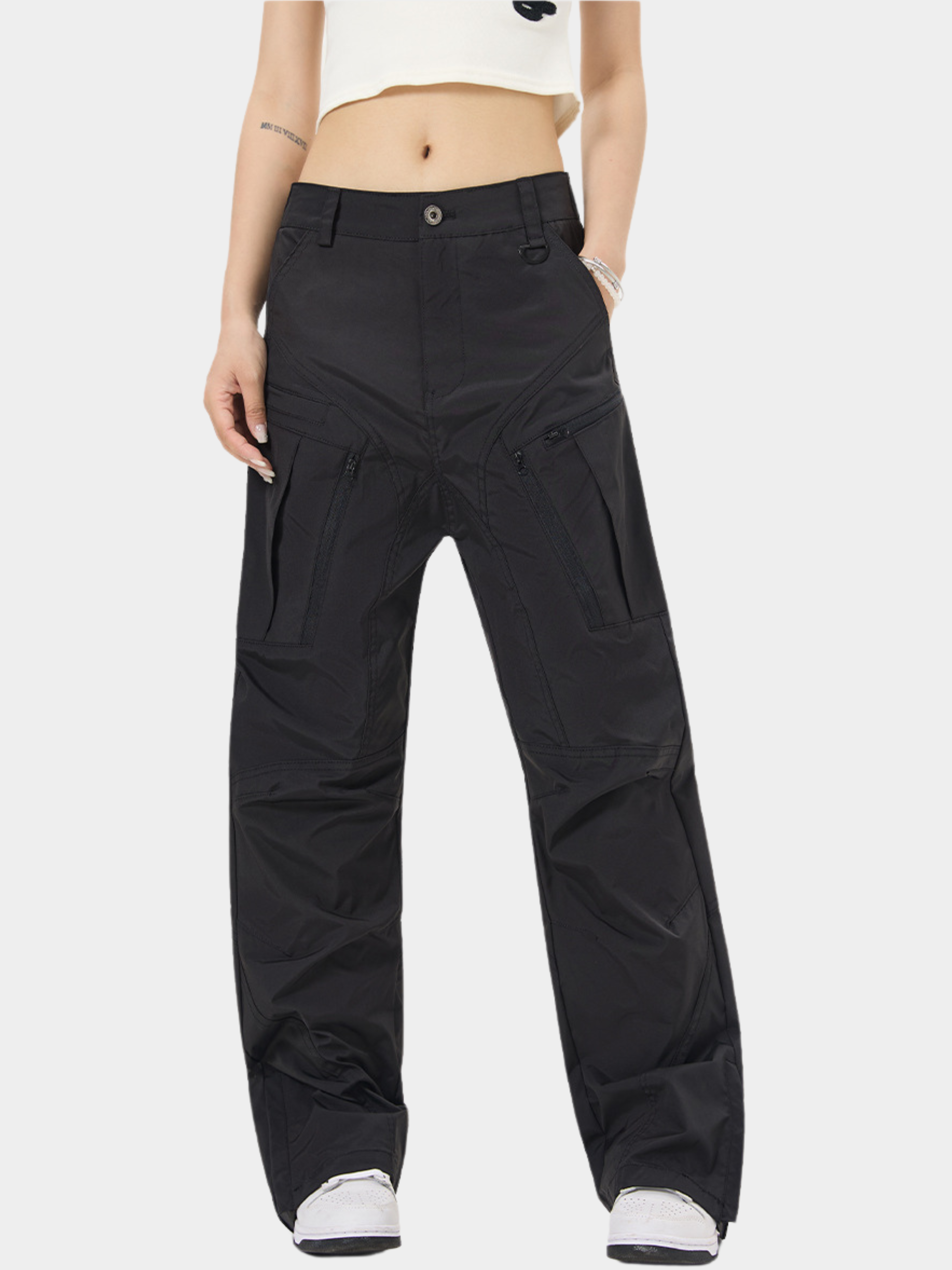 Aquastep - Women's Slim Fit Tapered Cargo Pants