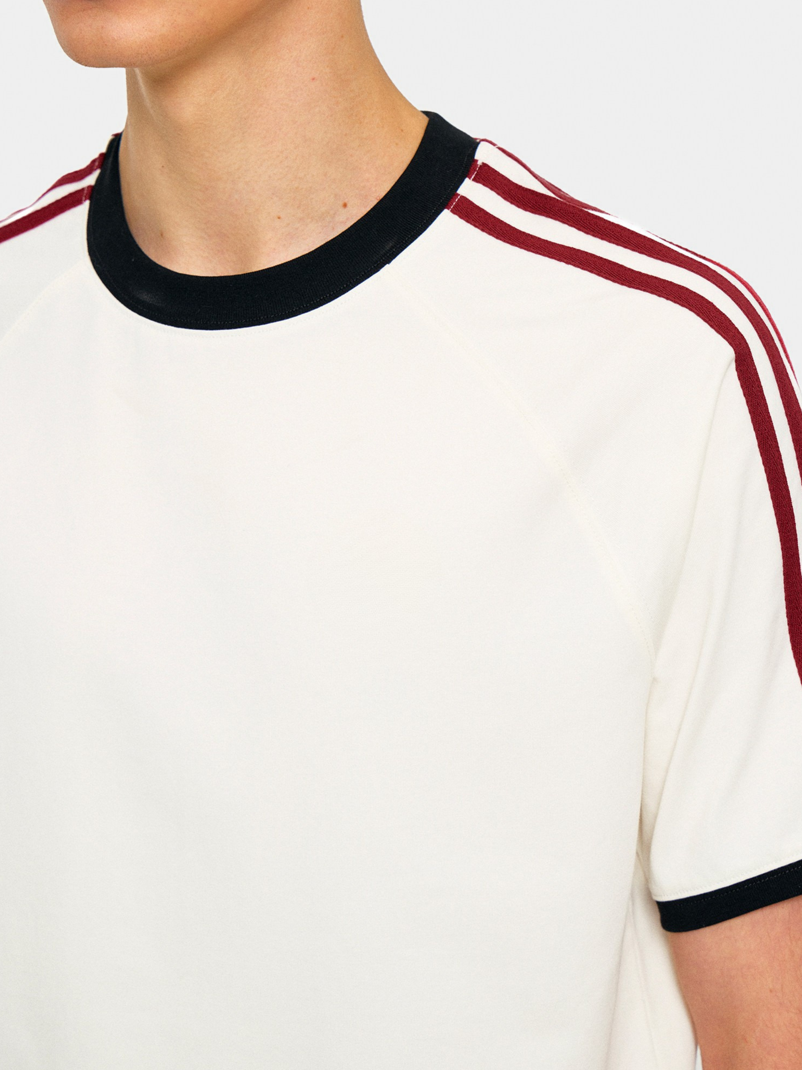 Dusttrail - Unisex Colorblock Cooling Striped Quick-Dry T-Shirt