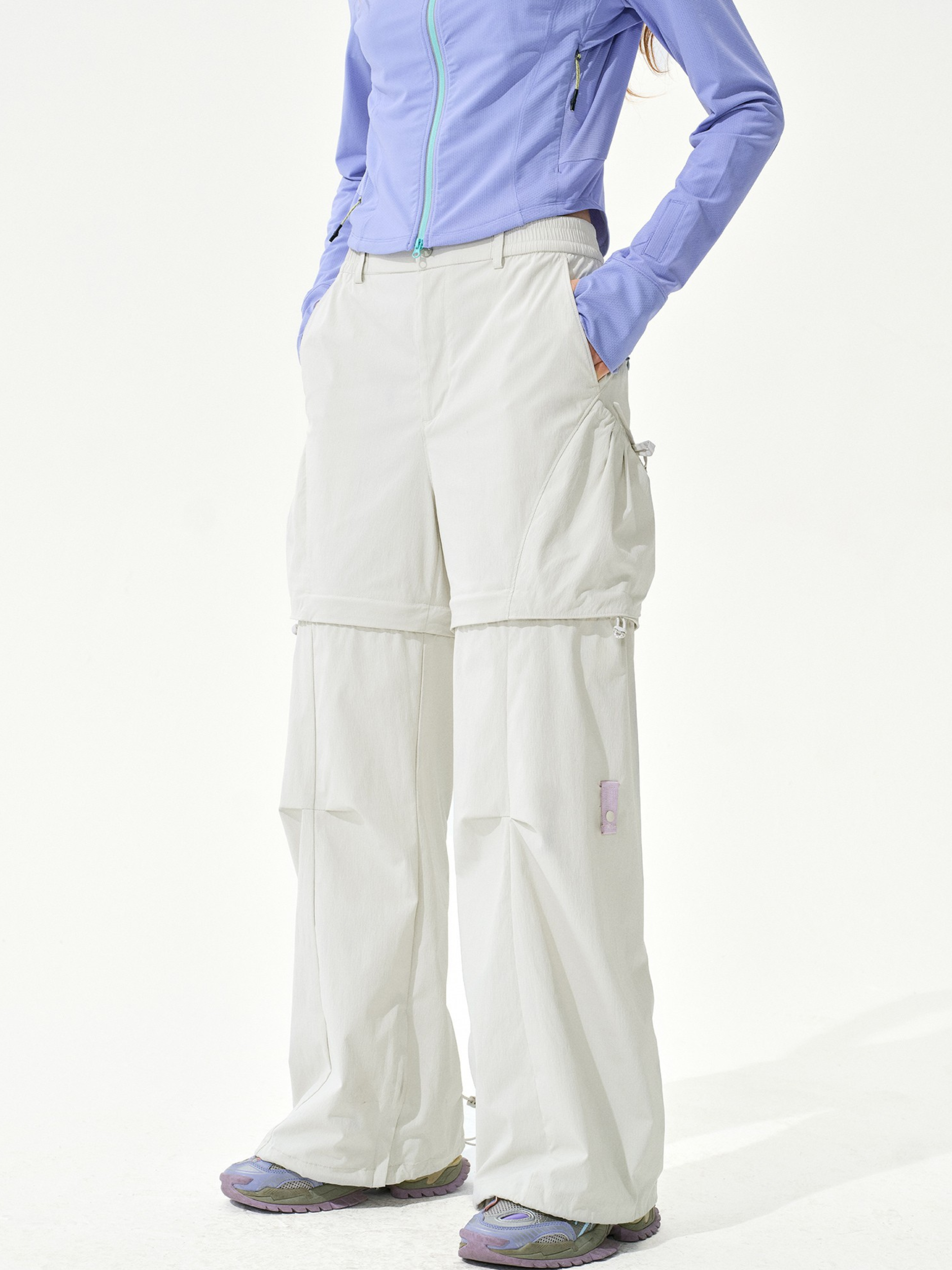 Aquafield - Women’s Scotchgard moisture-wicking detachable long shorts