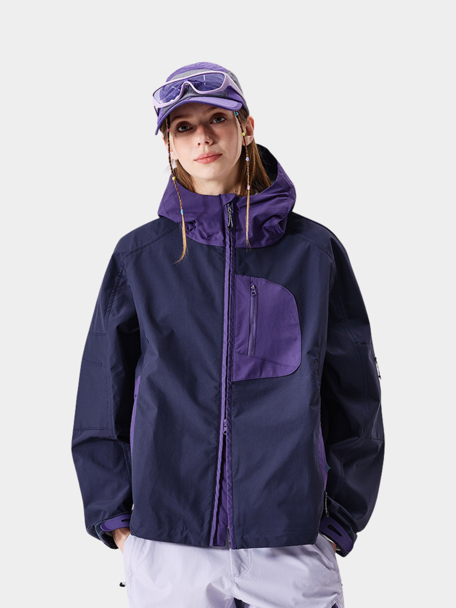 CougarSet - Unisex Lightweight 10K Waterproof Technical Hard Shell Jacket