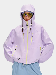 Icefall - Women's Windproof & Waterproof Hooded Short Jacket