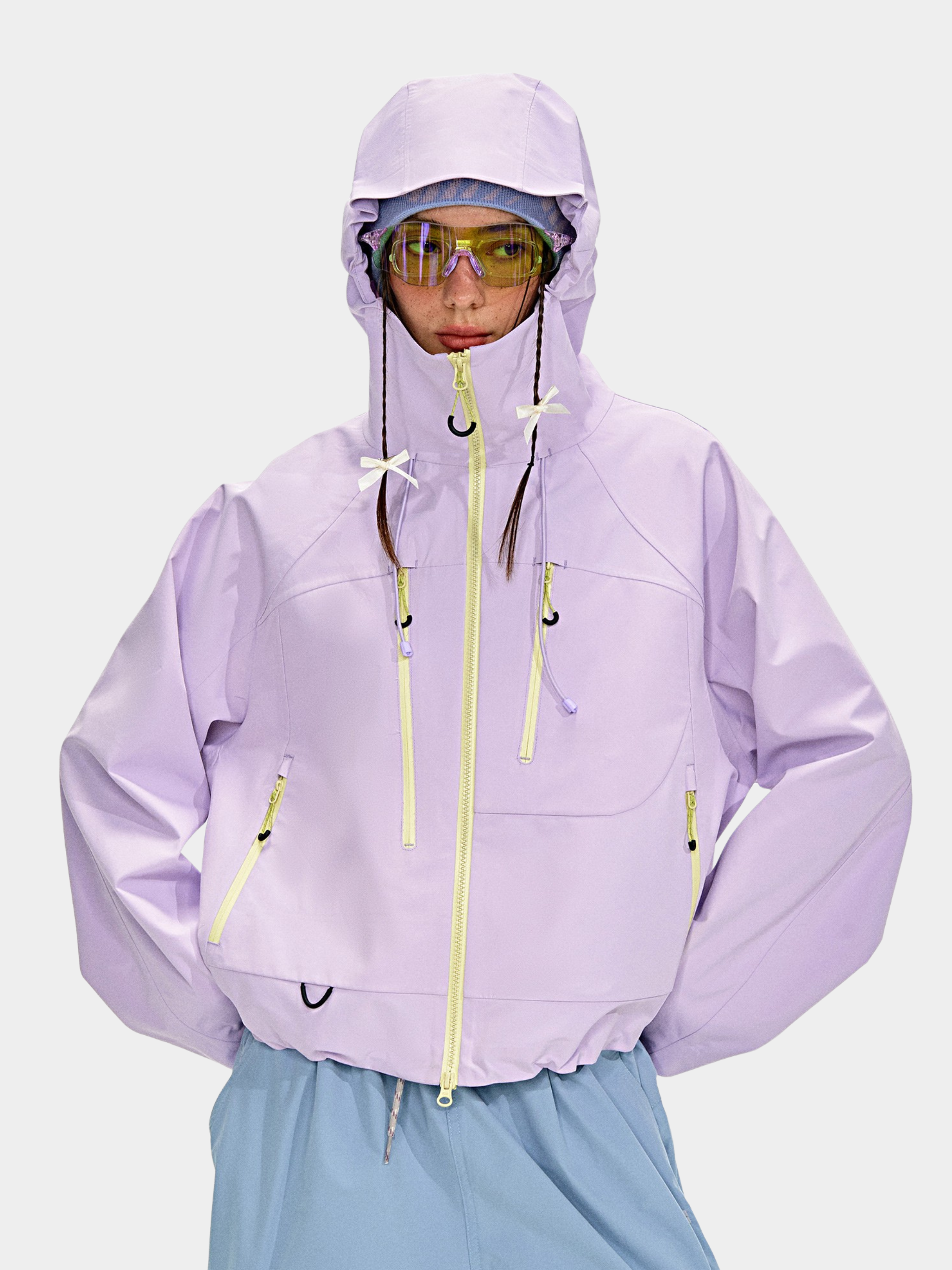 Icefall - Women's Windproof & Waterproof Hooded Short Jacket