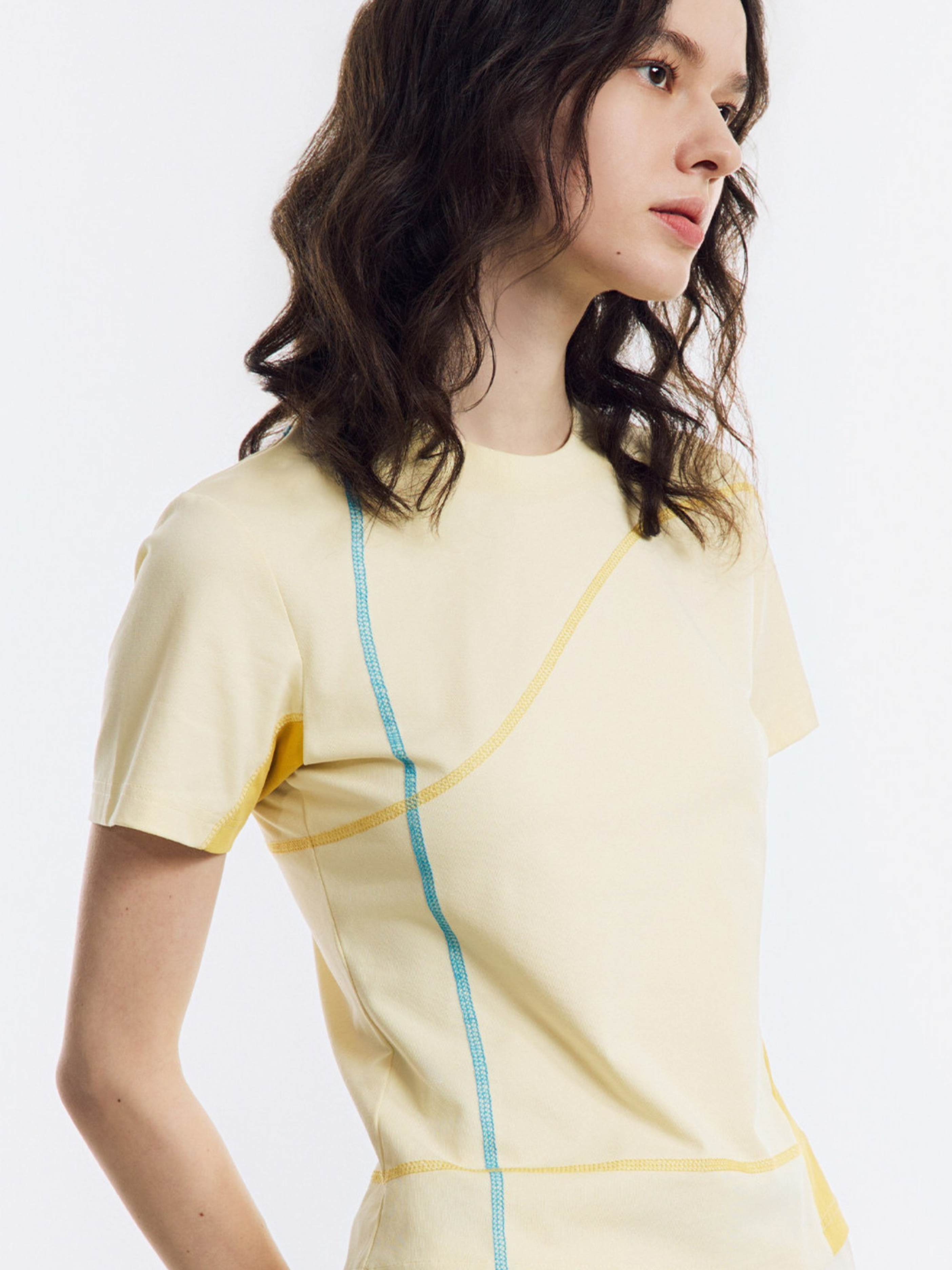 Mellow - Women's UPF50+ Cooling Antibacterial Contrast T-Shirt