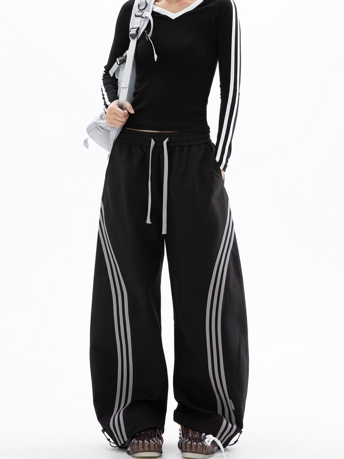 Nomad - Women's Three-Stripe Colorblock Track Pants