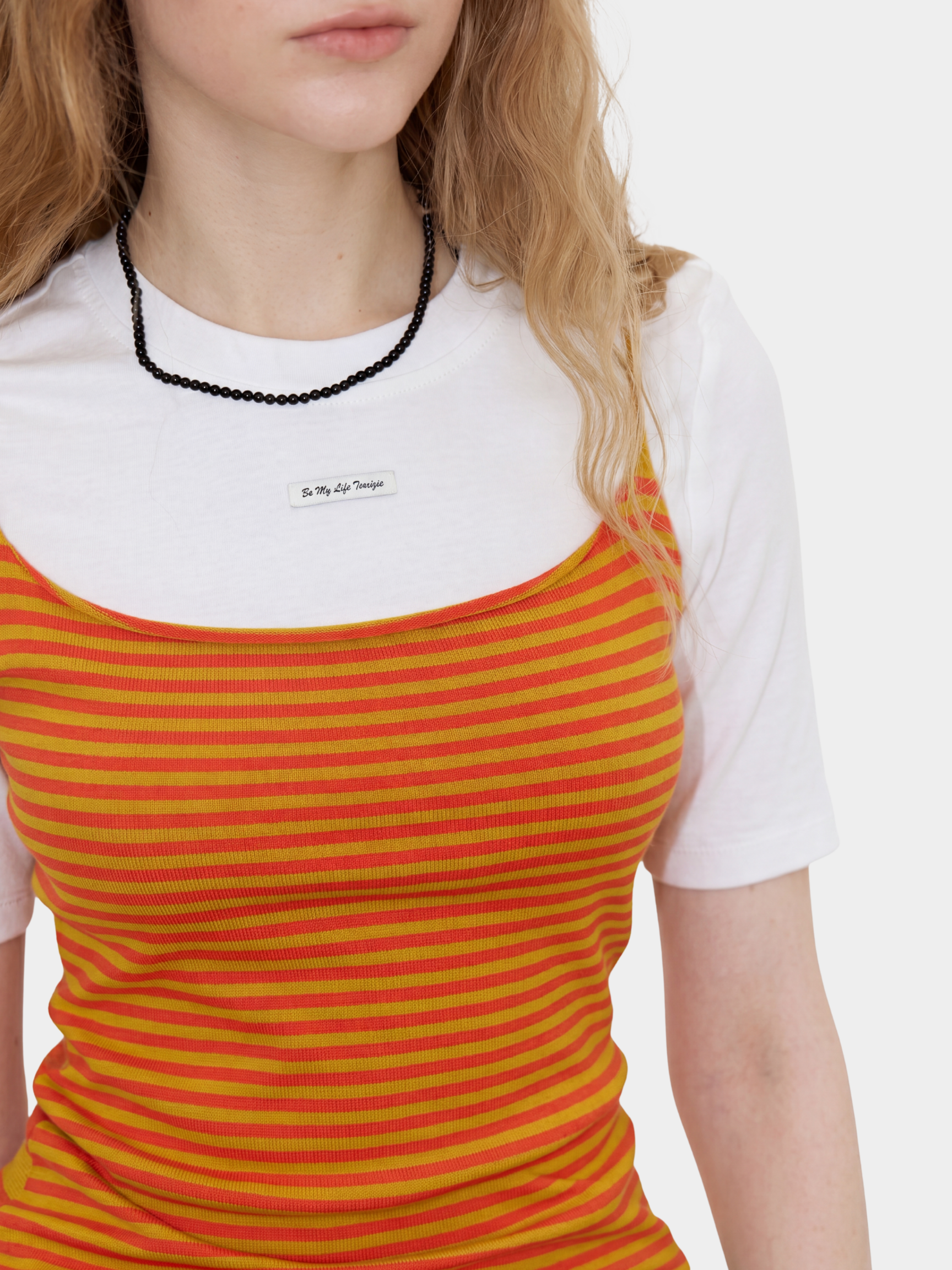 ChillVeil - Women's Colorblock Striped Knit Camisole Tank Top