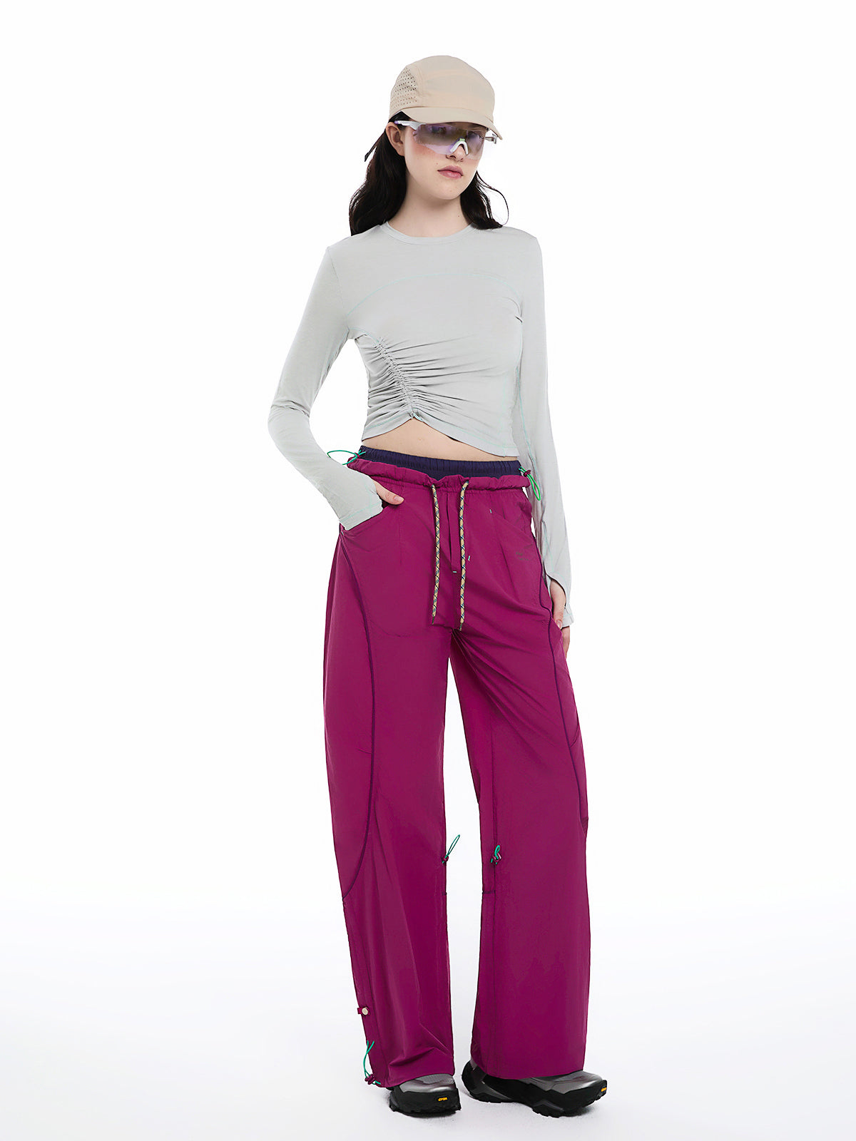 V2 StonePath - Women's Lightweight Water-Repellent Drawcord Climbing Pants