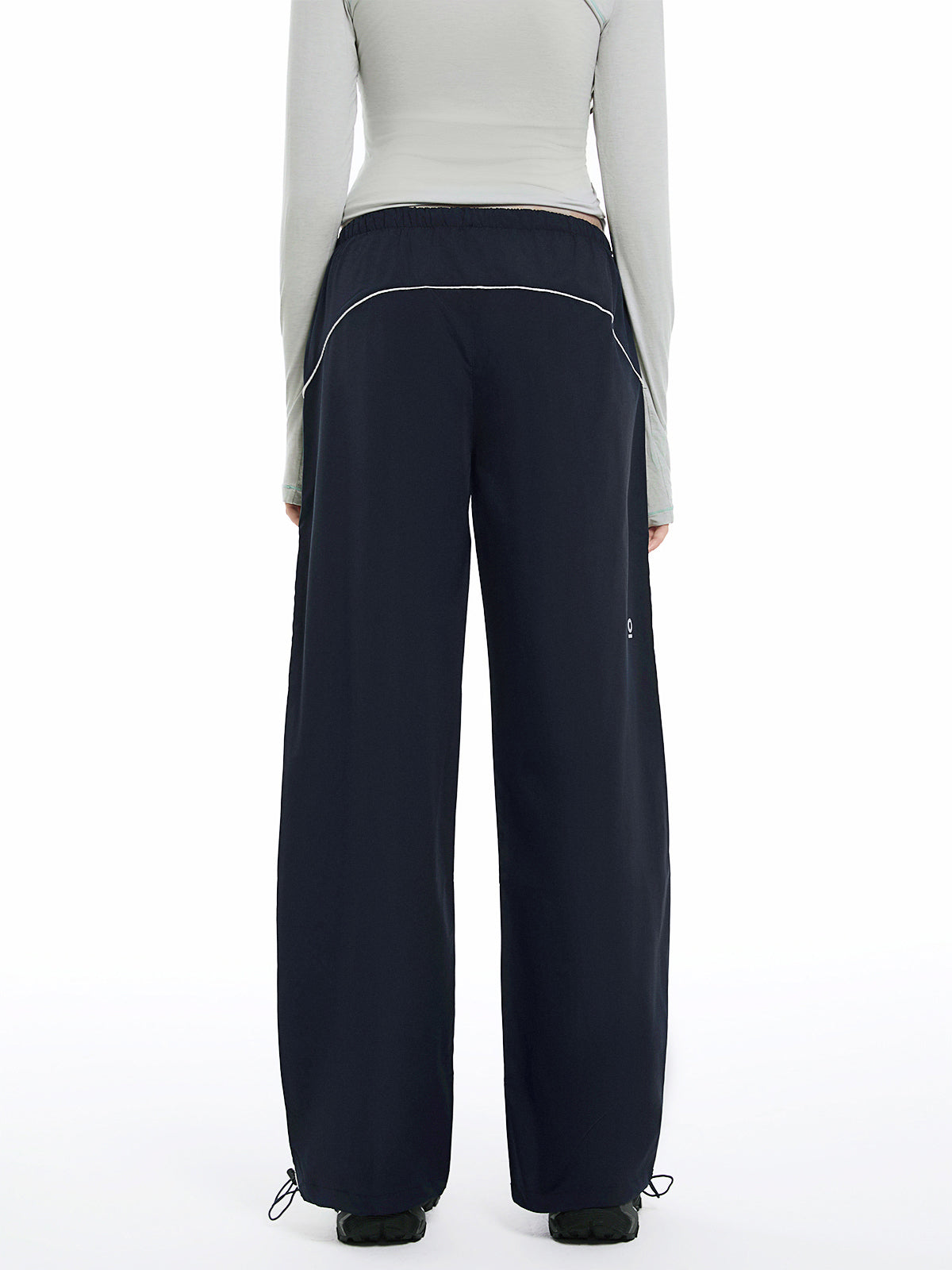 ThornNest - Women's Side-Stripe Loose-Fit Cuffed Sports Pants
