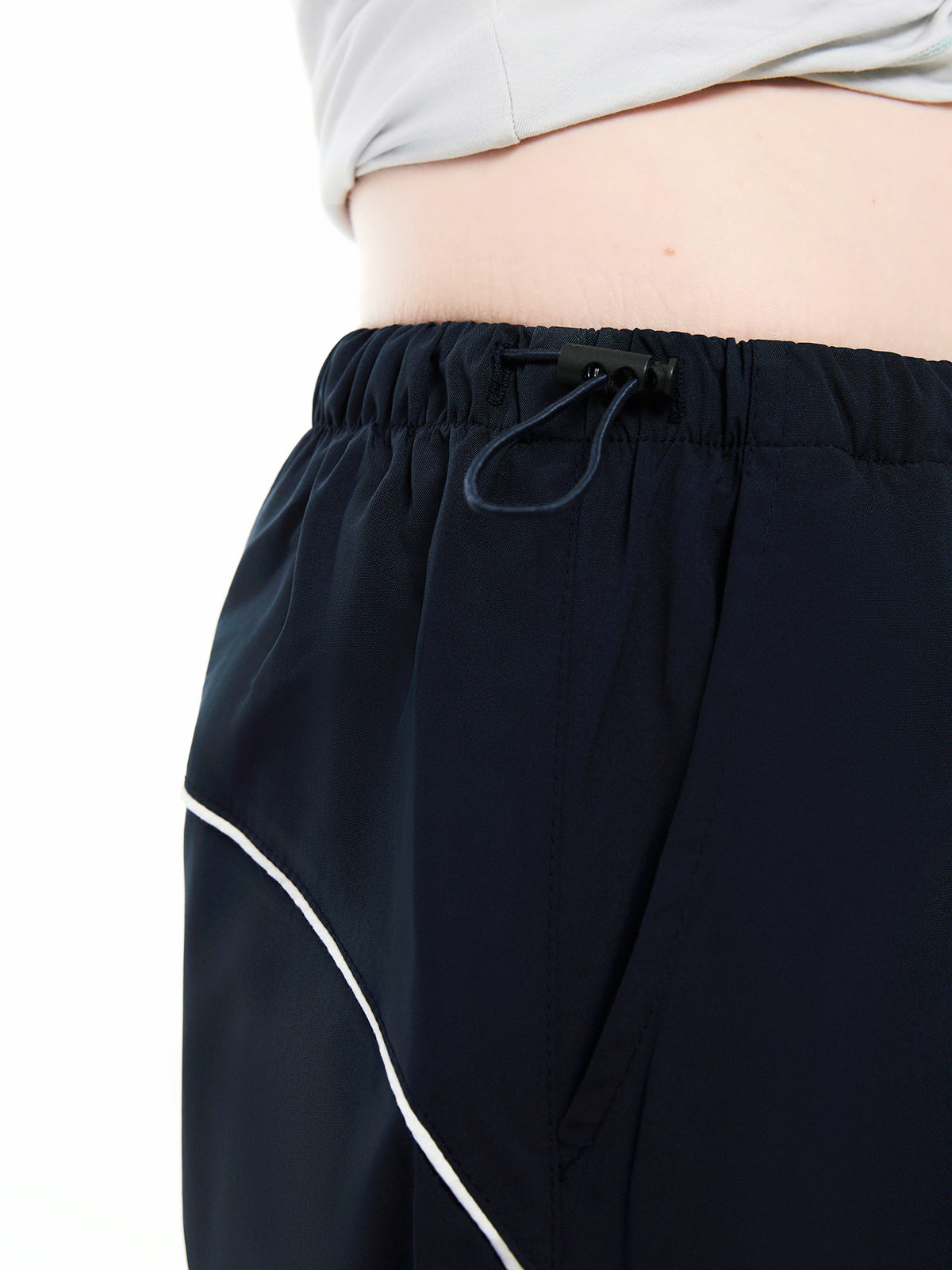 ThornNest - Women‘s Side-Stripe Loose-Fit Cuffed Sports Pants