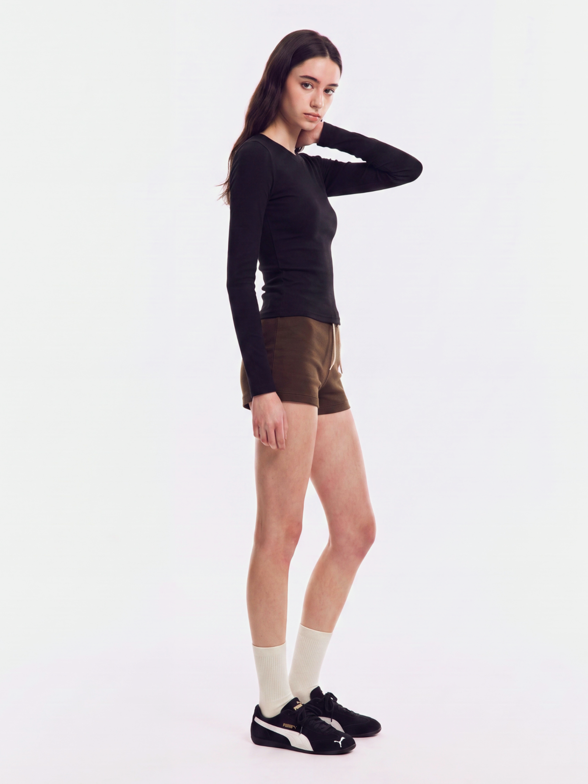Boreal - Women's Tencel™ Wool Fitted Crew Neck Long Sleeve Top