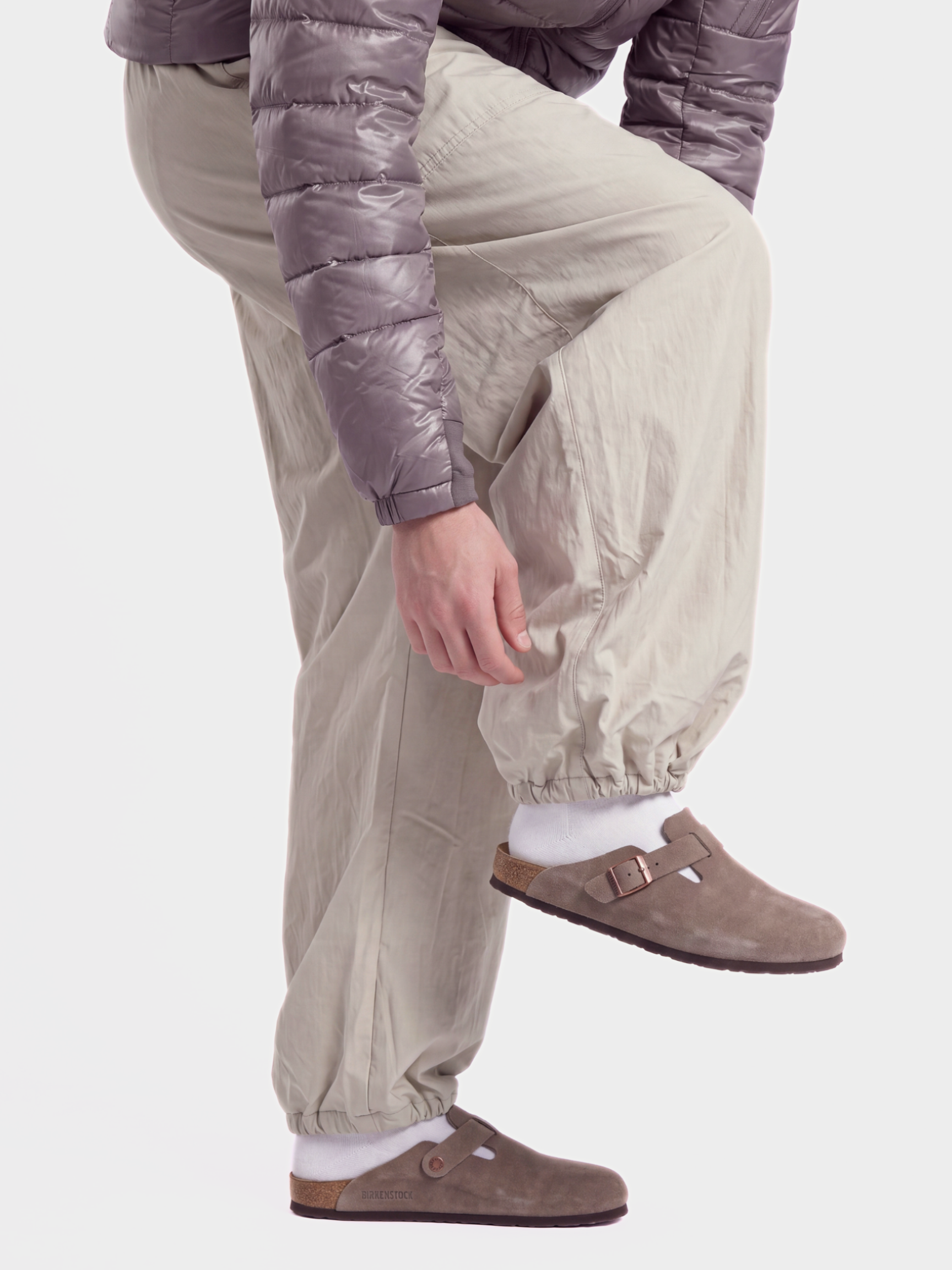 EagleStep - Unisex Loose Cotton Lantern Pants with Cinched Hem