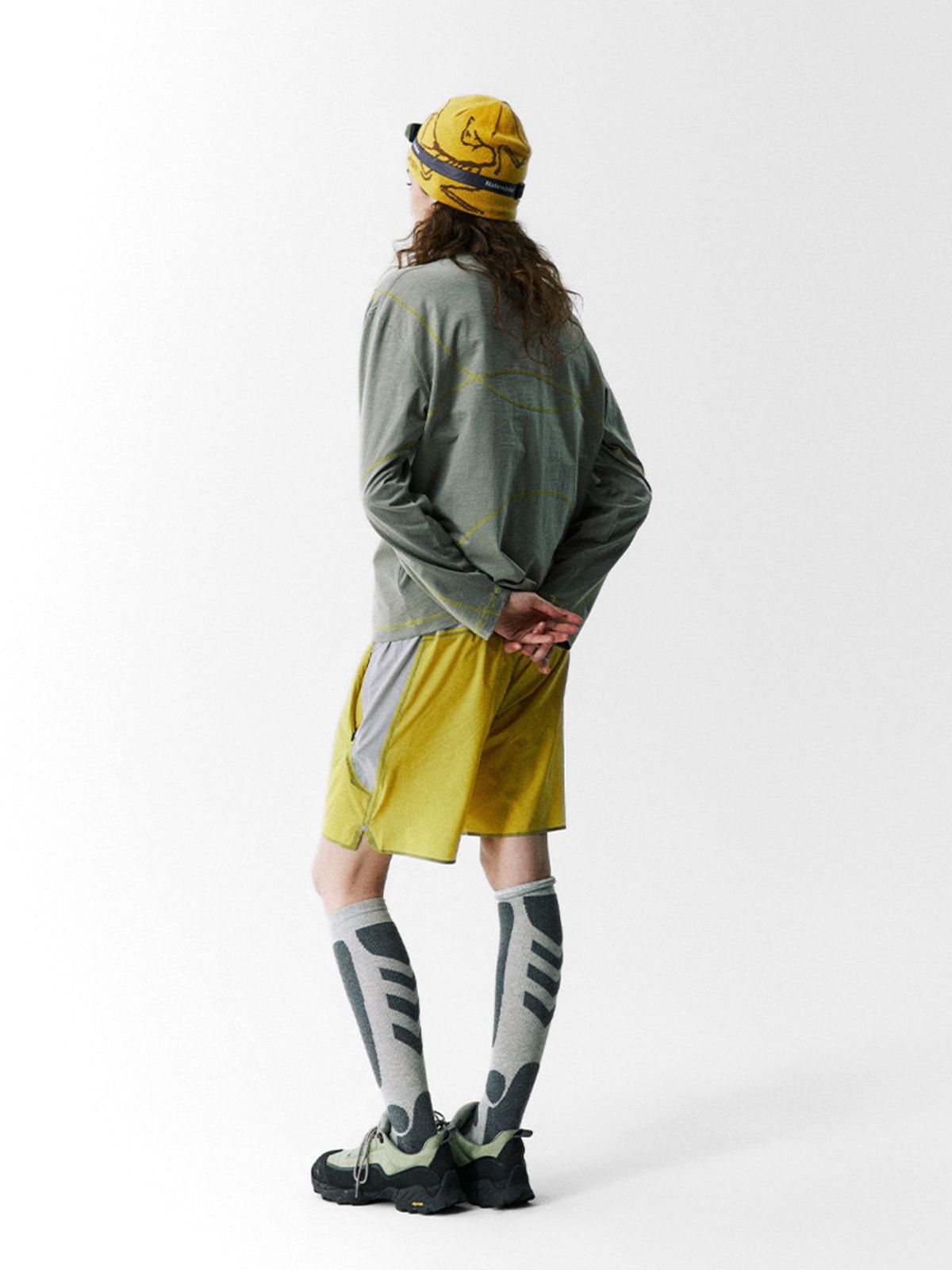 Glacialwind - Slub Cotton Breathable Running Long Sleeve