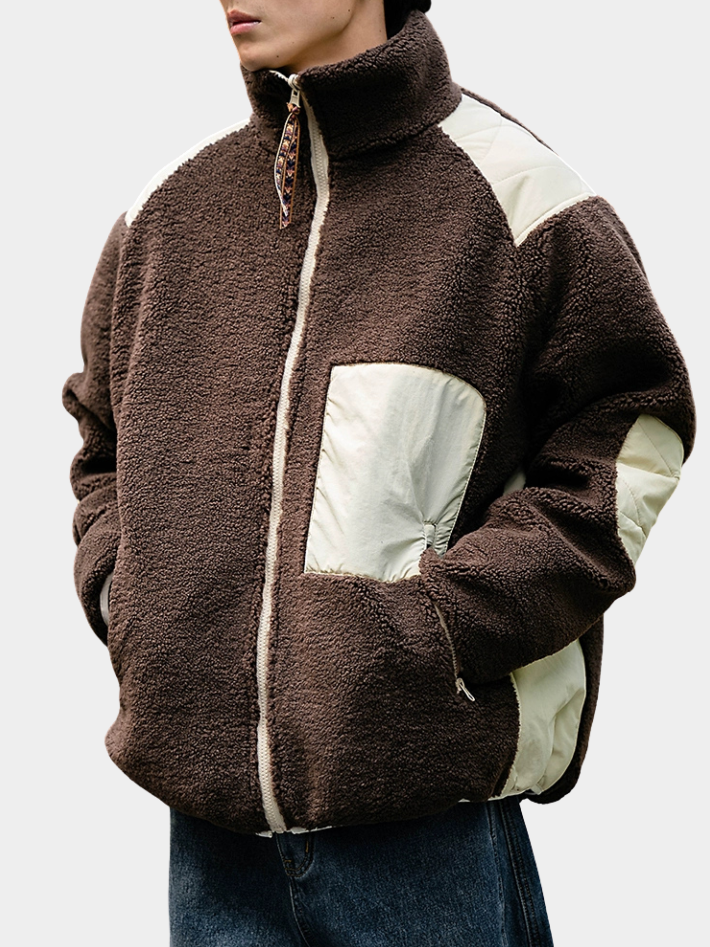 GlowCanopy - Men's Waterproof & Windproof Reversible Fleece Jacket