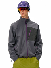 Driftcore - Unisex Colorblock Stand Collar Jacket
