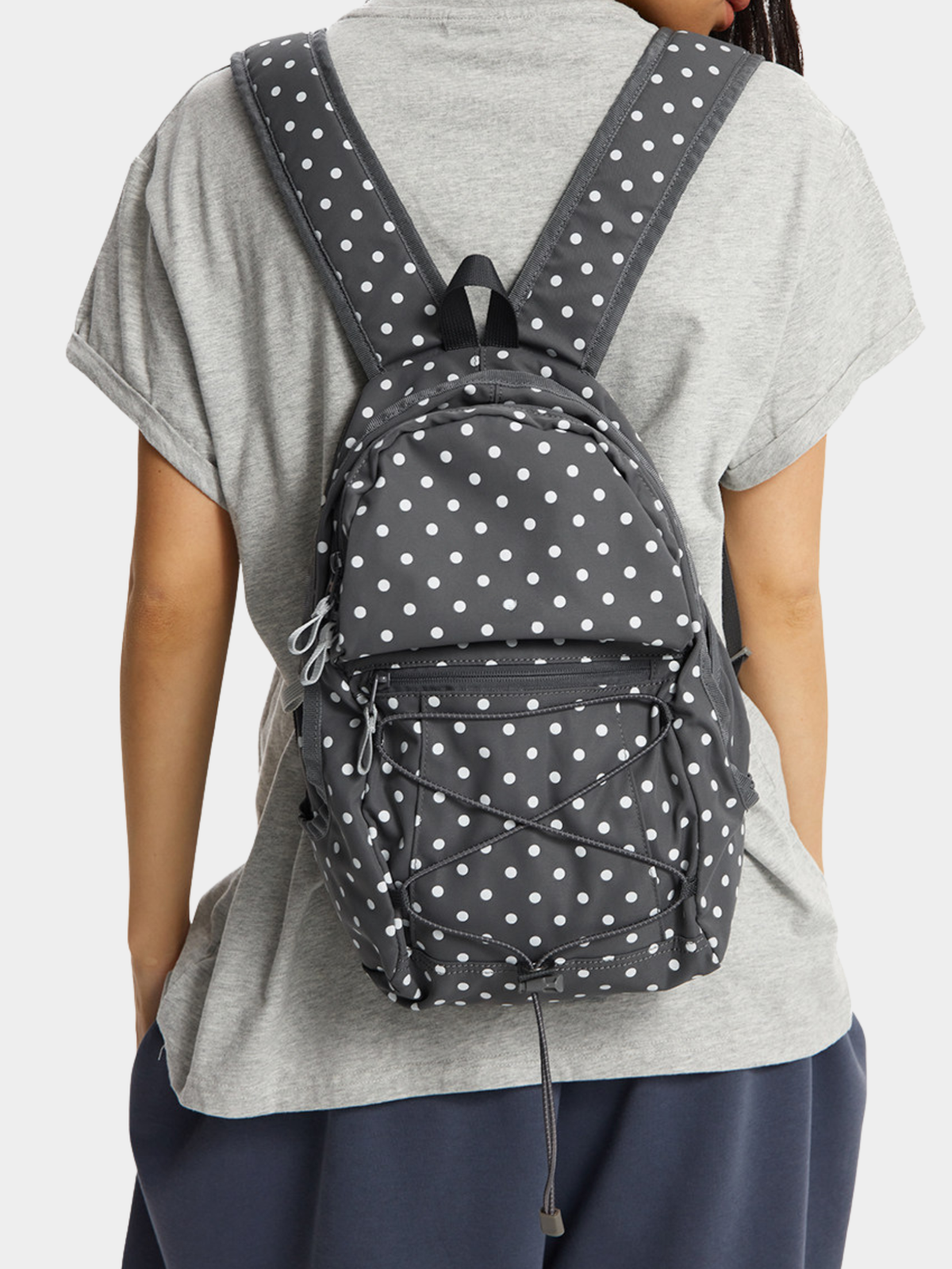 Glowline - Polka Dot Multi-Pocket Storage Backpack