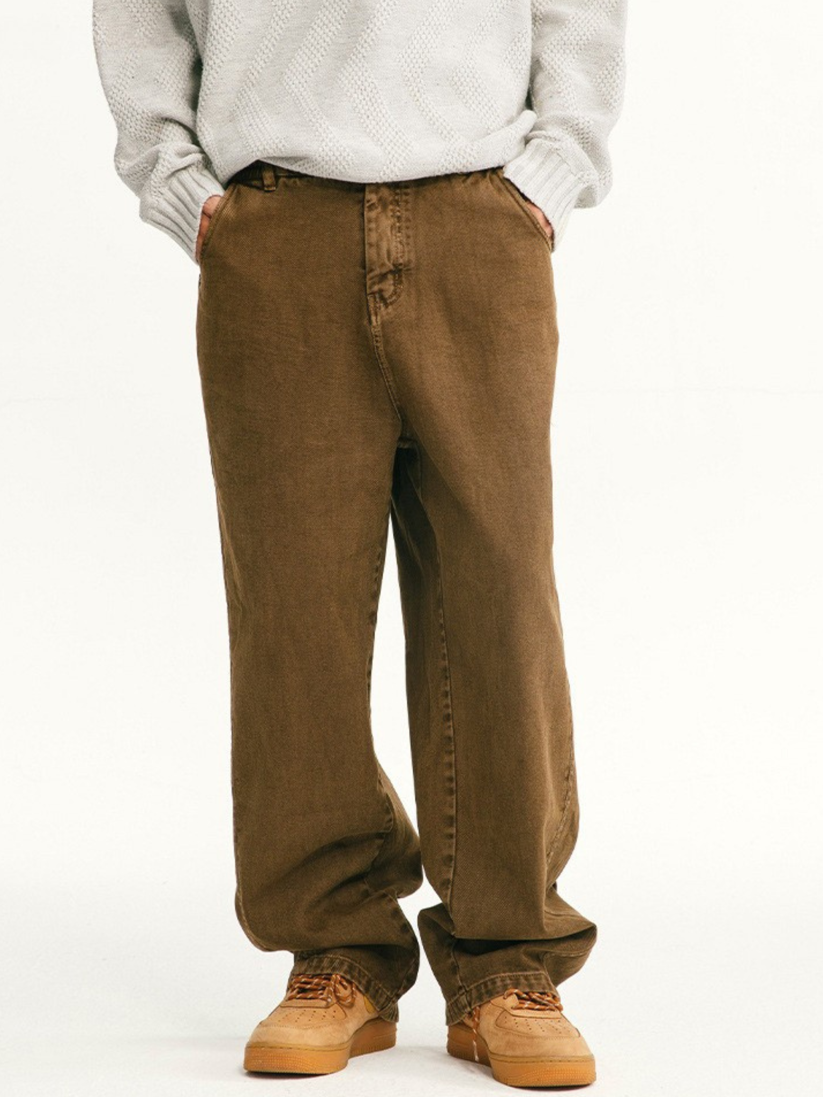 TentMax - Unisex Heavyweight Washed Cotton Cargo Pants