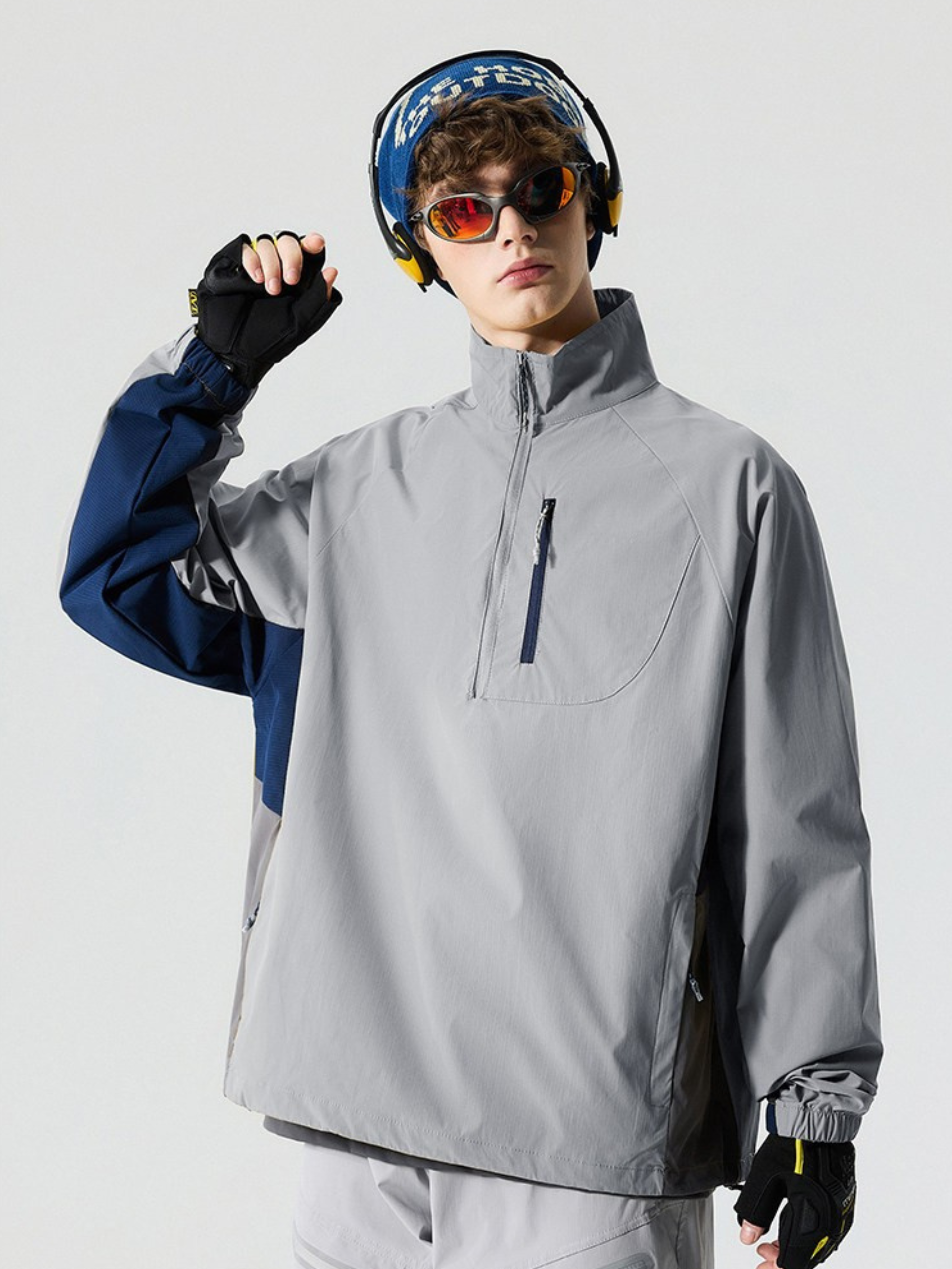Glimmerfrost - Unisex Water-Repellent Stand Collar Jacket