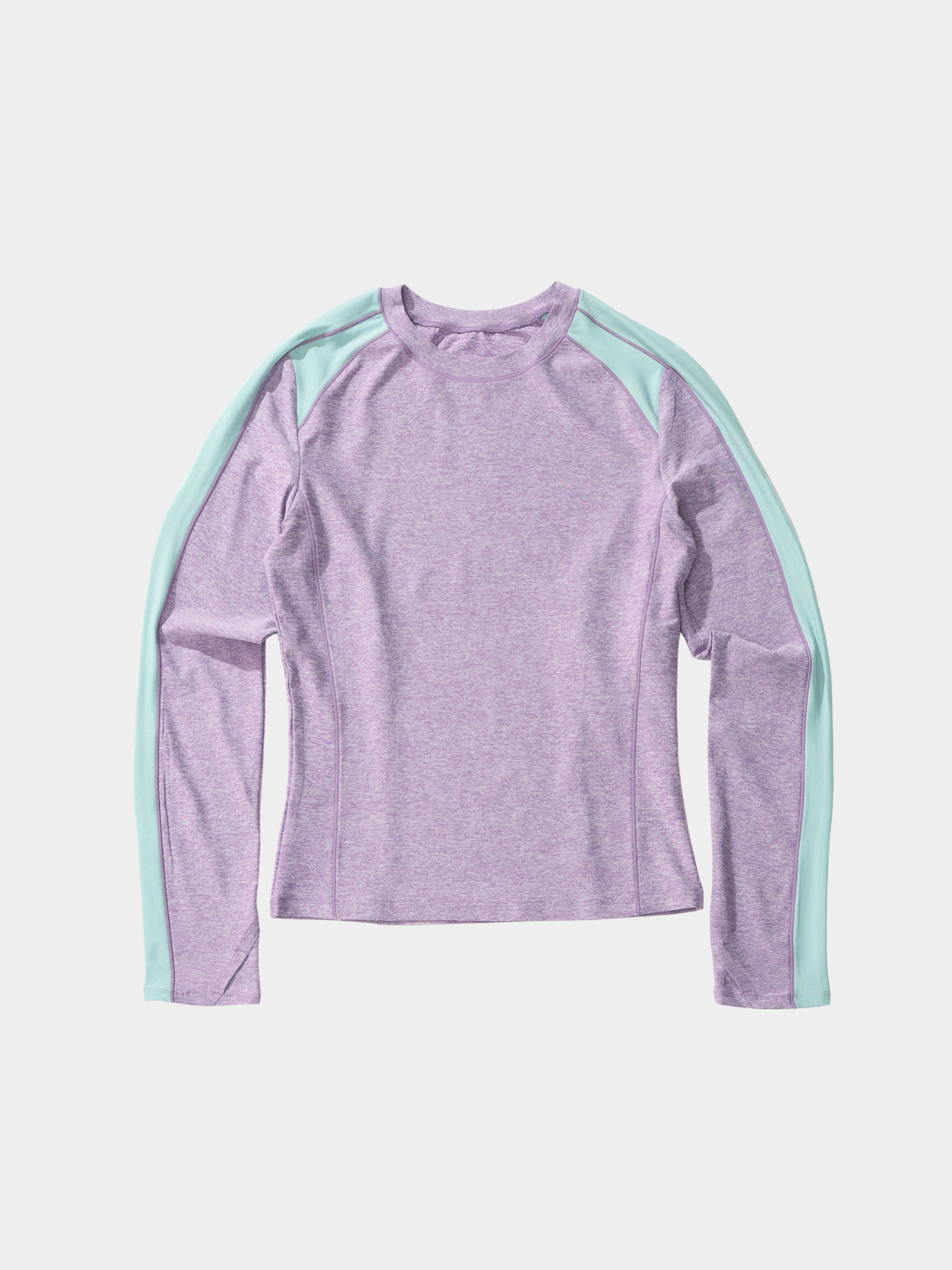 Moonfire - Moisture-Wicking Colorblock Fitted Base Layer Top