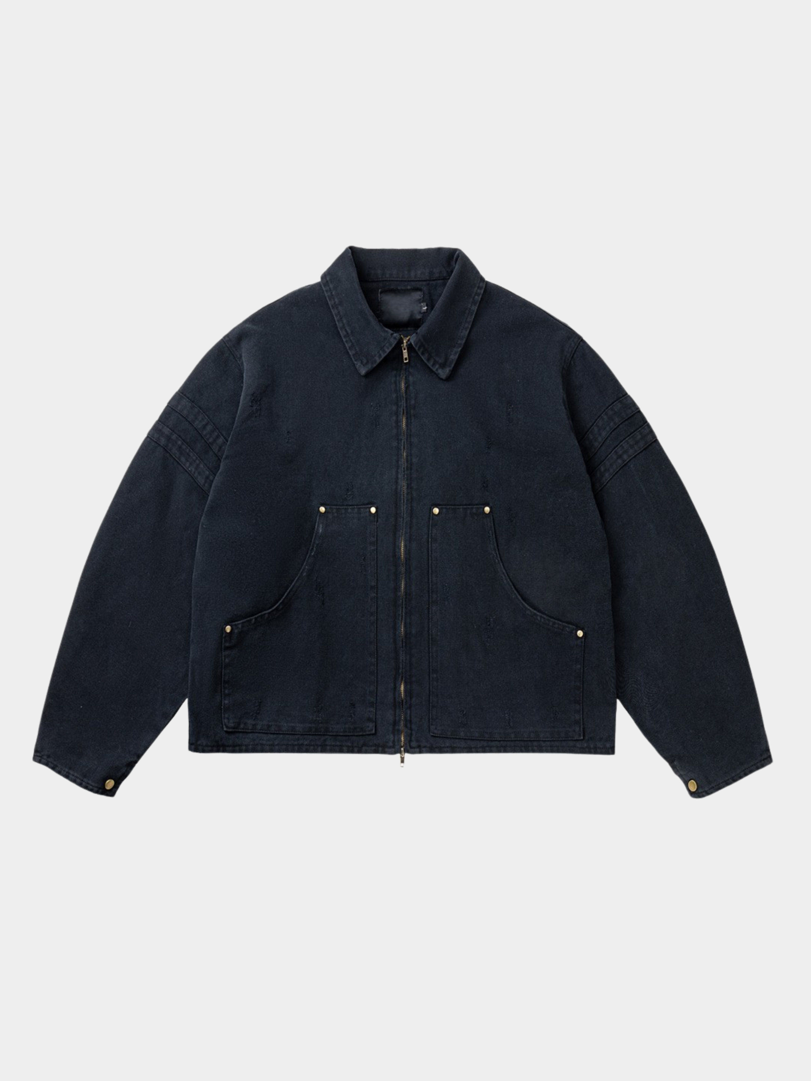 CougarDash - Unisex Washed Barn-Style Utility Jacket