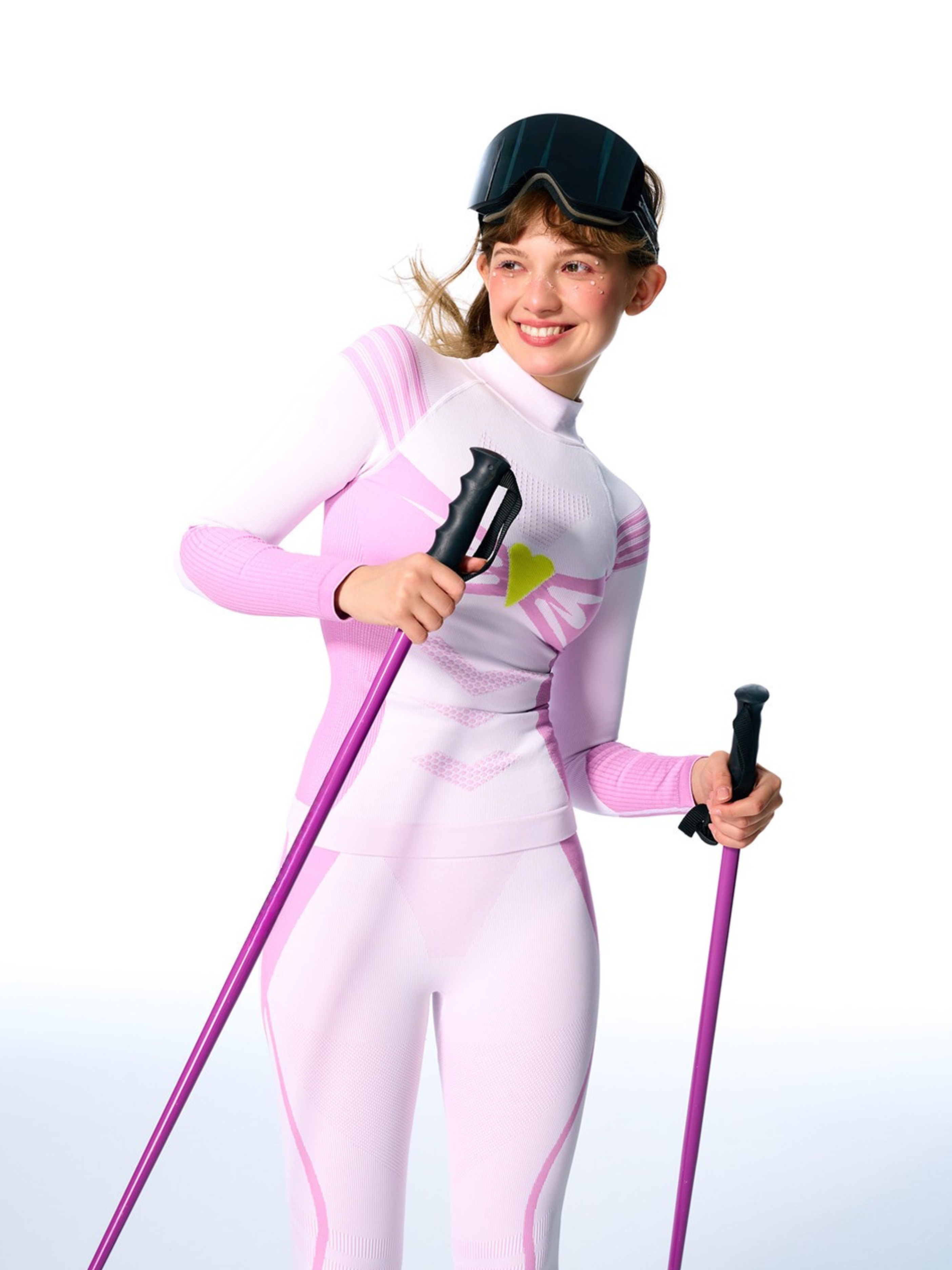 Blazewood - Women's ThermoCore Compression Ski Base Layer Set
