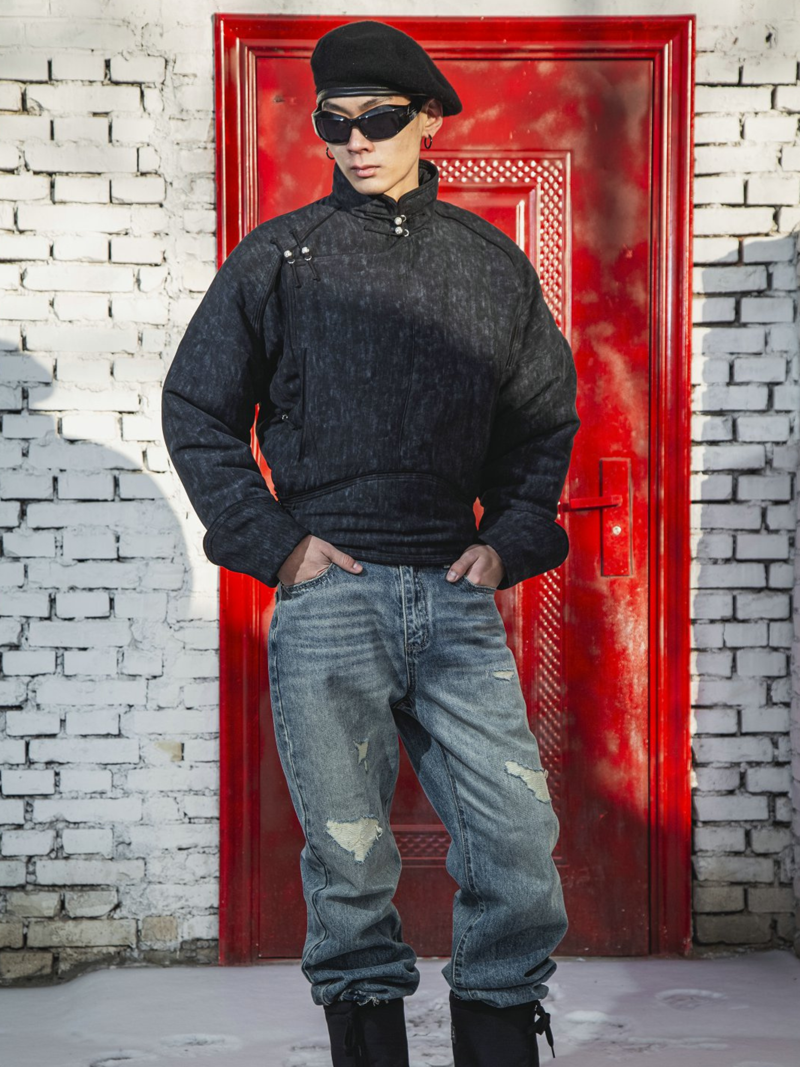 DryLamp - Thickened High-Neck Padded Winter Jacket