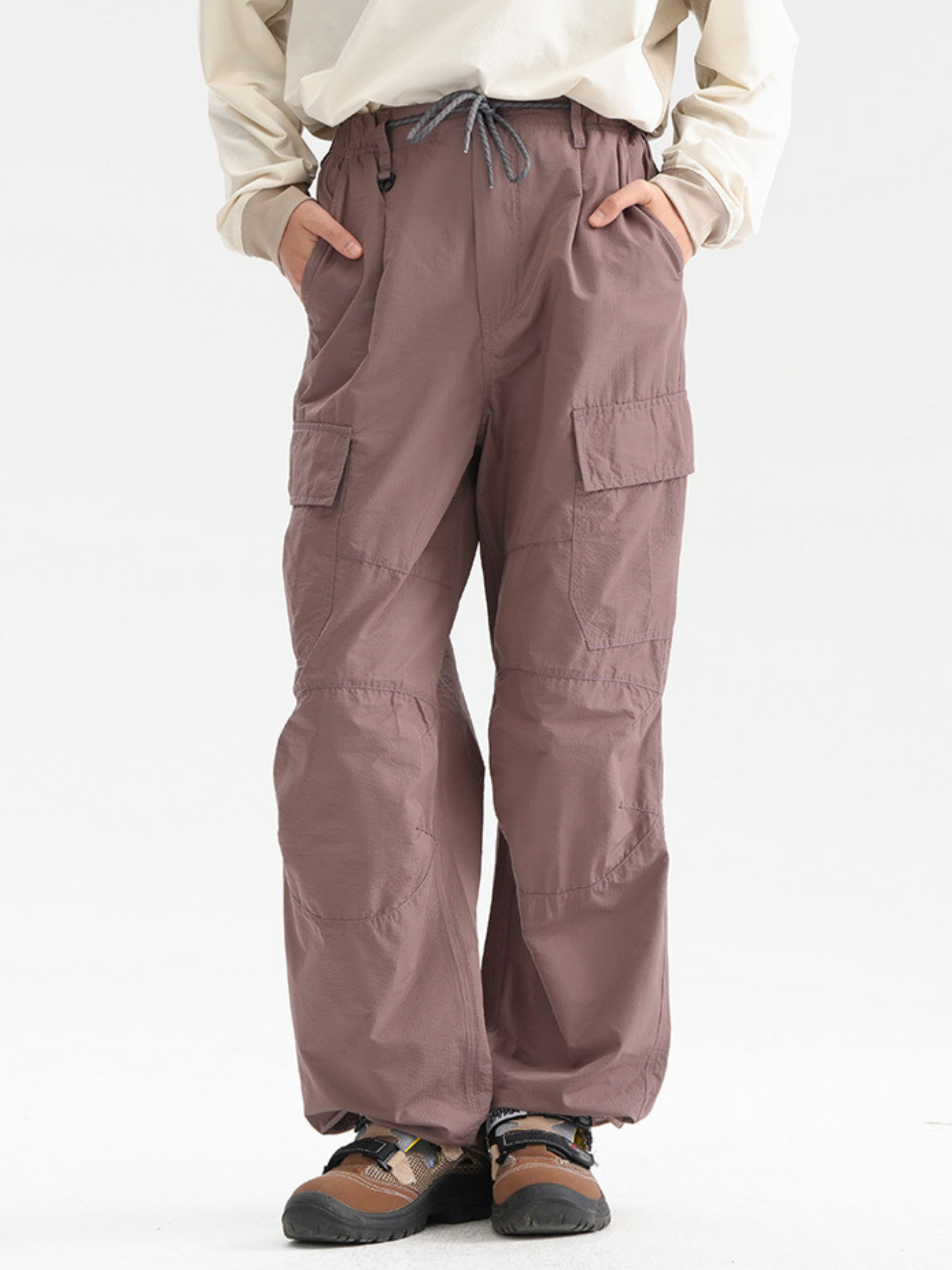 EagleEdge - Unisex Lightweight Ripstop Water-Repellent Cargo Hiking Pants GONGGAR SPORTS