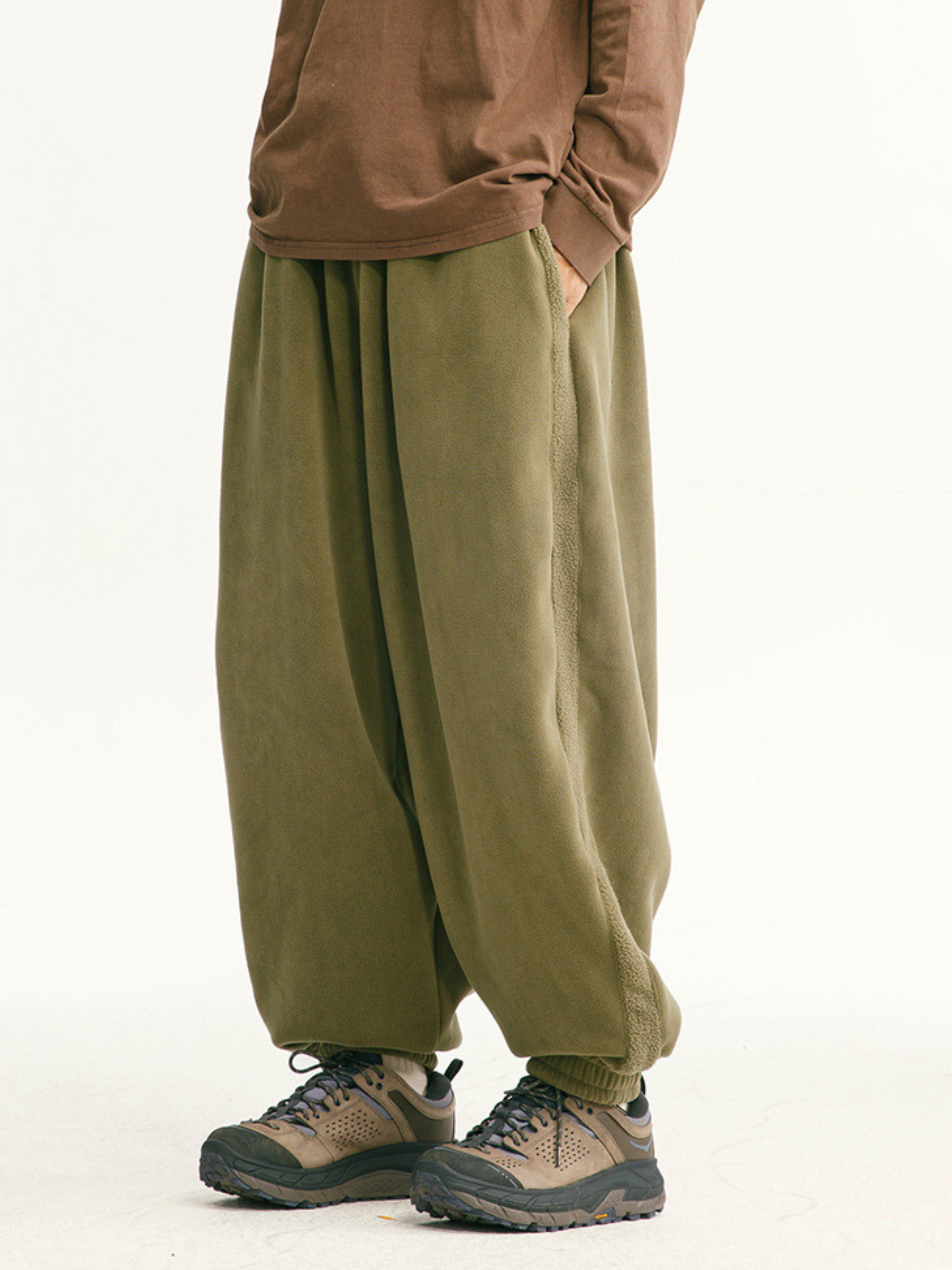 FoxPoint - Unisex Heavyweight Teddy Fleece Jogger Pants
