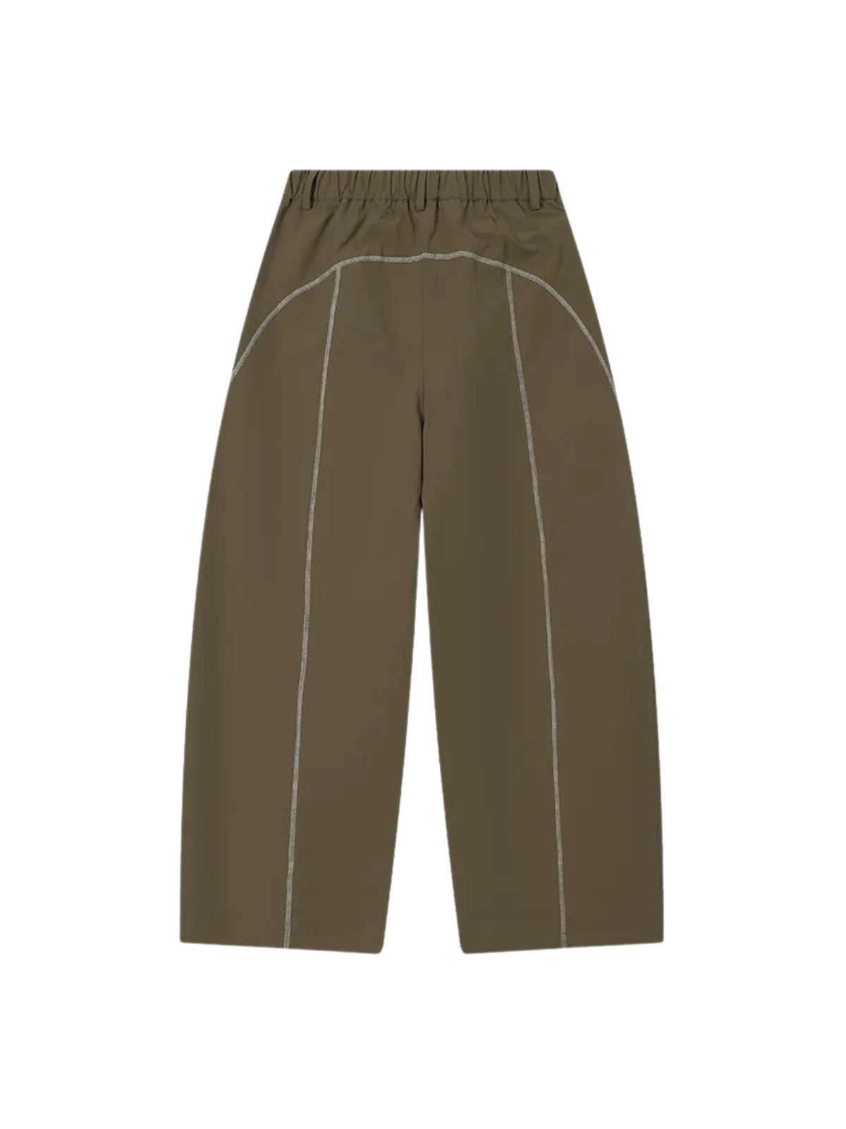 Cavefault - Water-Repellent Color-Block Curved-Leg Pants