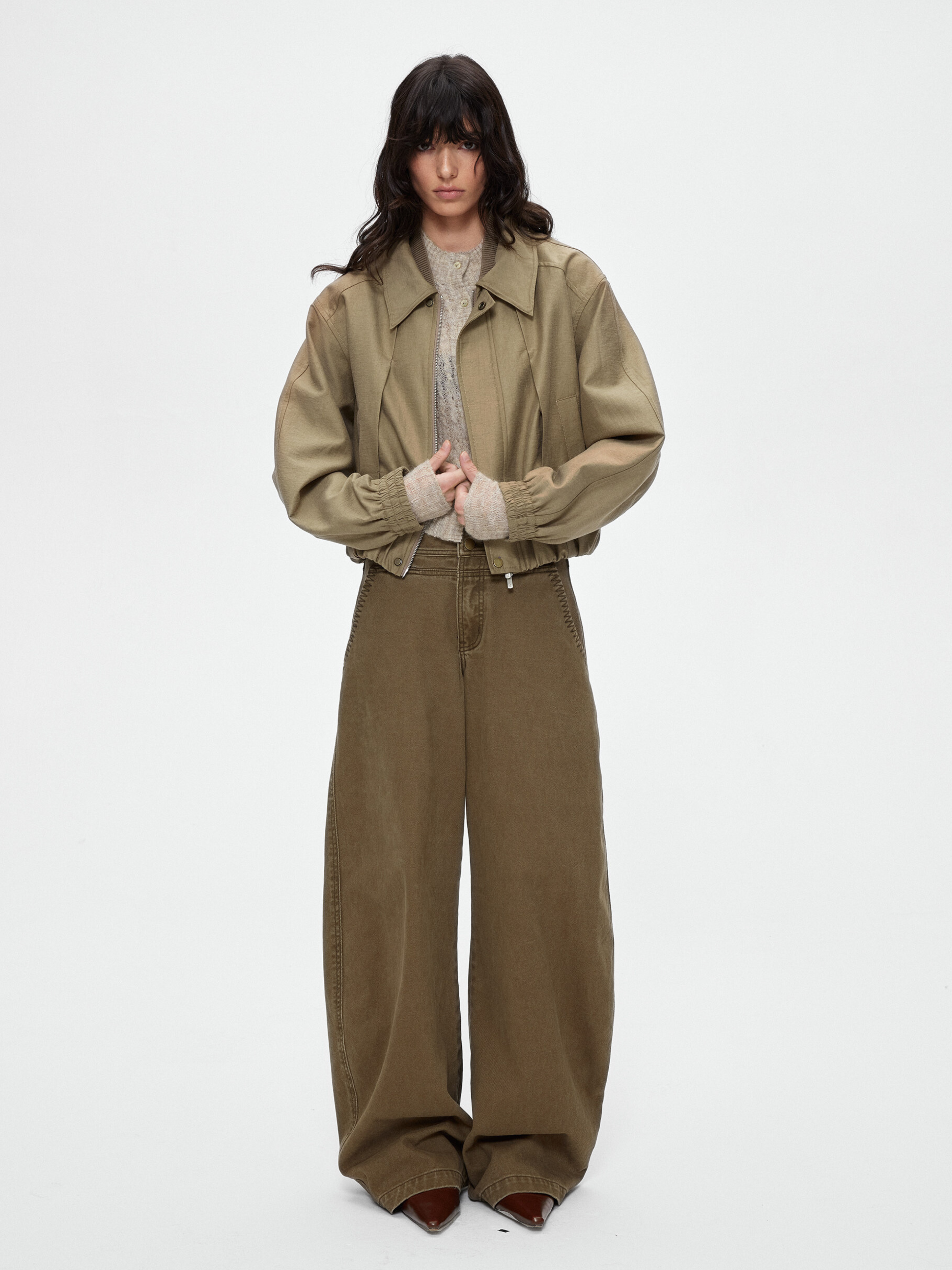 Ashflare - Women's TENCEL™ Linen Blend Structured Jacket