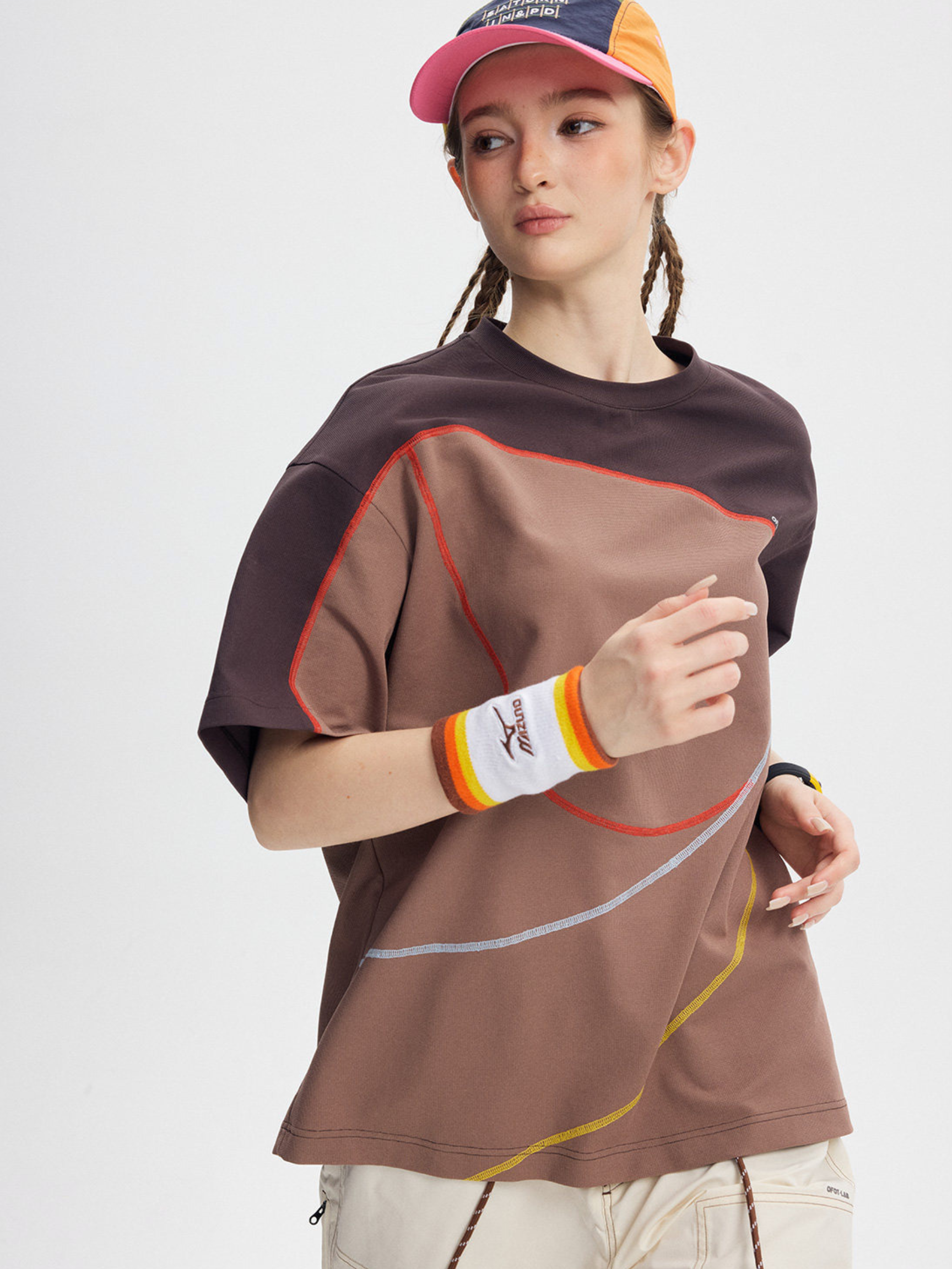SwiftMove - Women's Quick-Dry Contrast Panel Performance T-Shirt